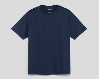 Foto 1 | Playera de Cuello Redondo Azul American Eagle para Hombre