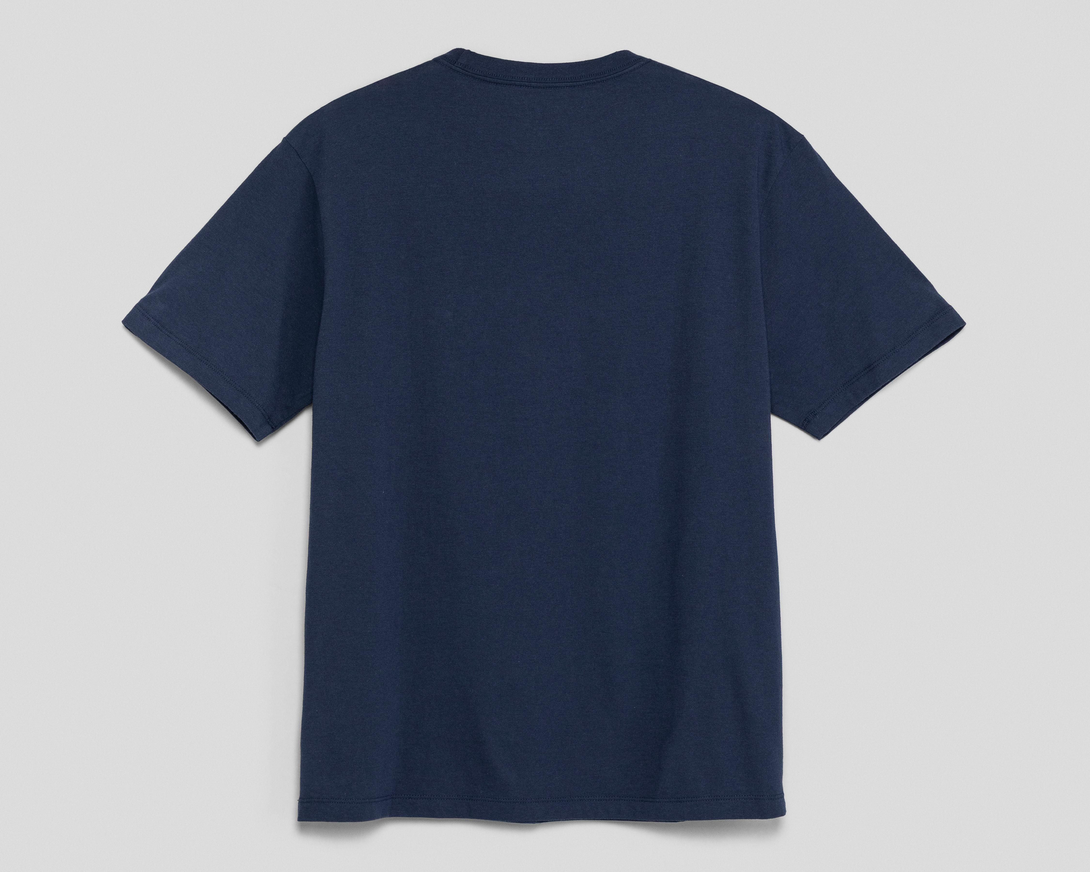 Foto 3 pulgar | Playera de Cuello Redondo Azul American Eagle para Hombre