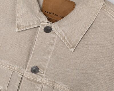 Foto 3 | Chamarra American Eagle Trucker para Hombre