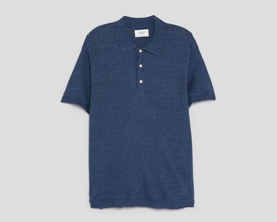 Foto 1 | Playera Polo American Eagle Outfitters Manga Corta Azul para Hombre