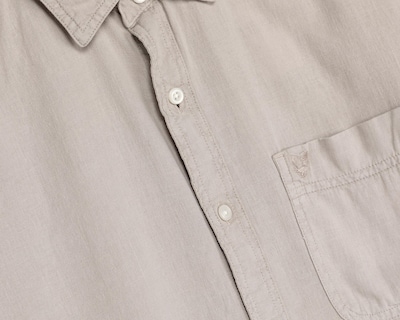 Foto 3 | Camisa Casual American Eagle Regular Fit Lisa para Hombre