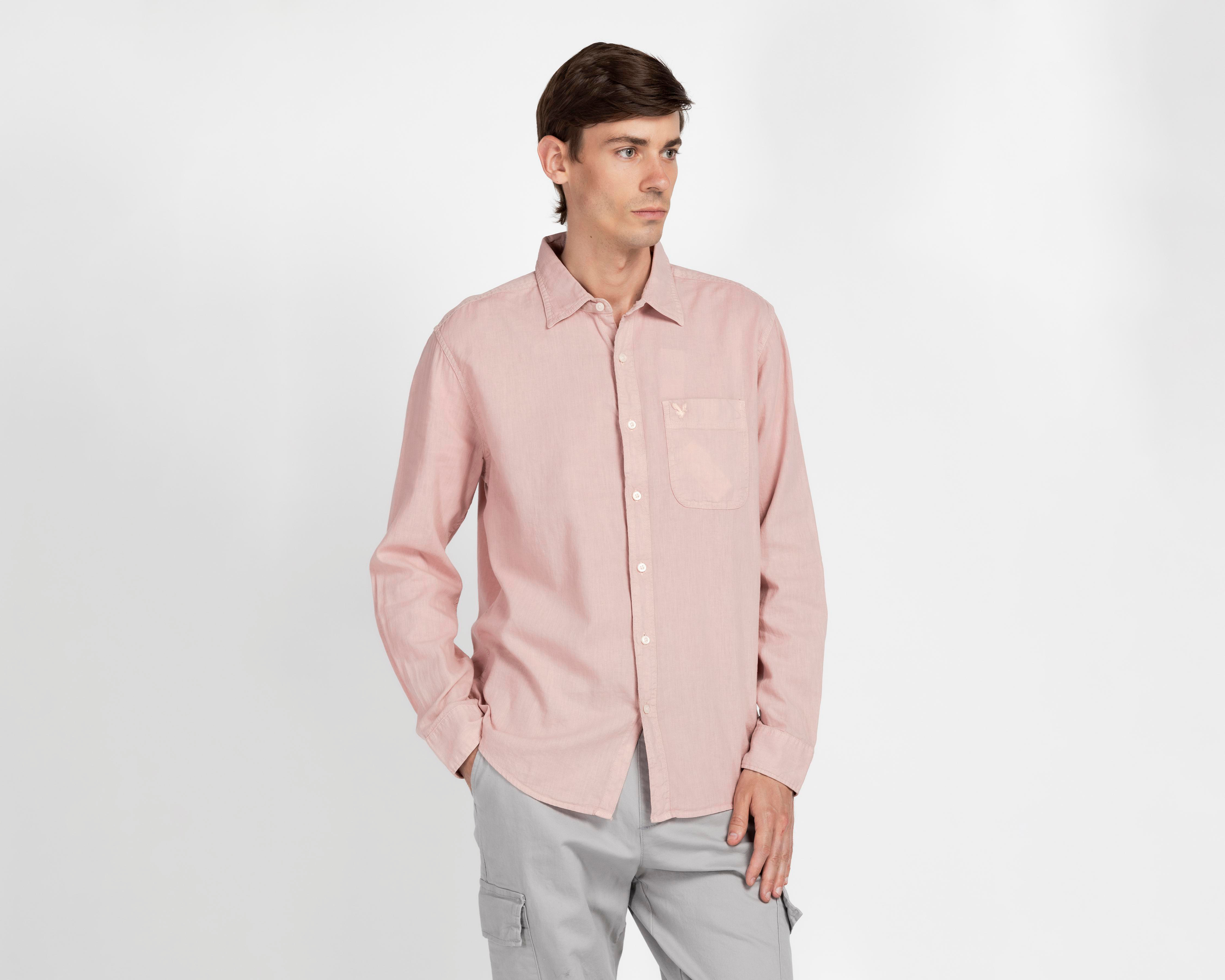 Camisa Casual American Eagle Regular Lisa para Hombre $910