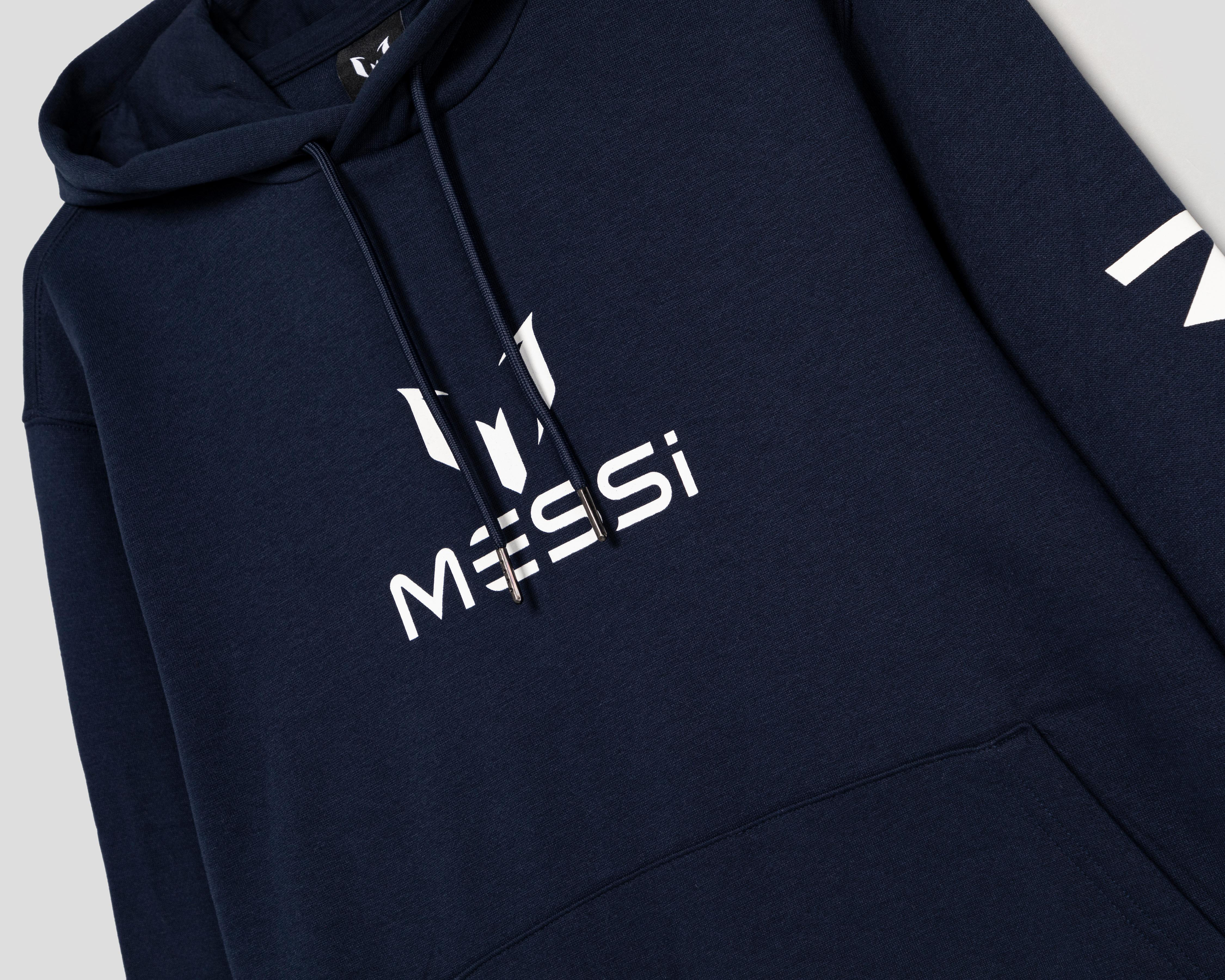 Foto 4 pulgar | Sudadera Messi con Capucha para Hombre