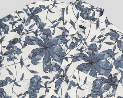 Foto 3 | Camisa Casual American Eagle Regular Floral para Hombre