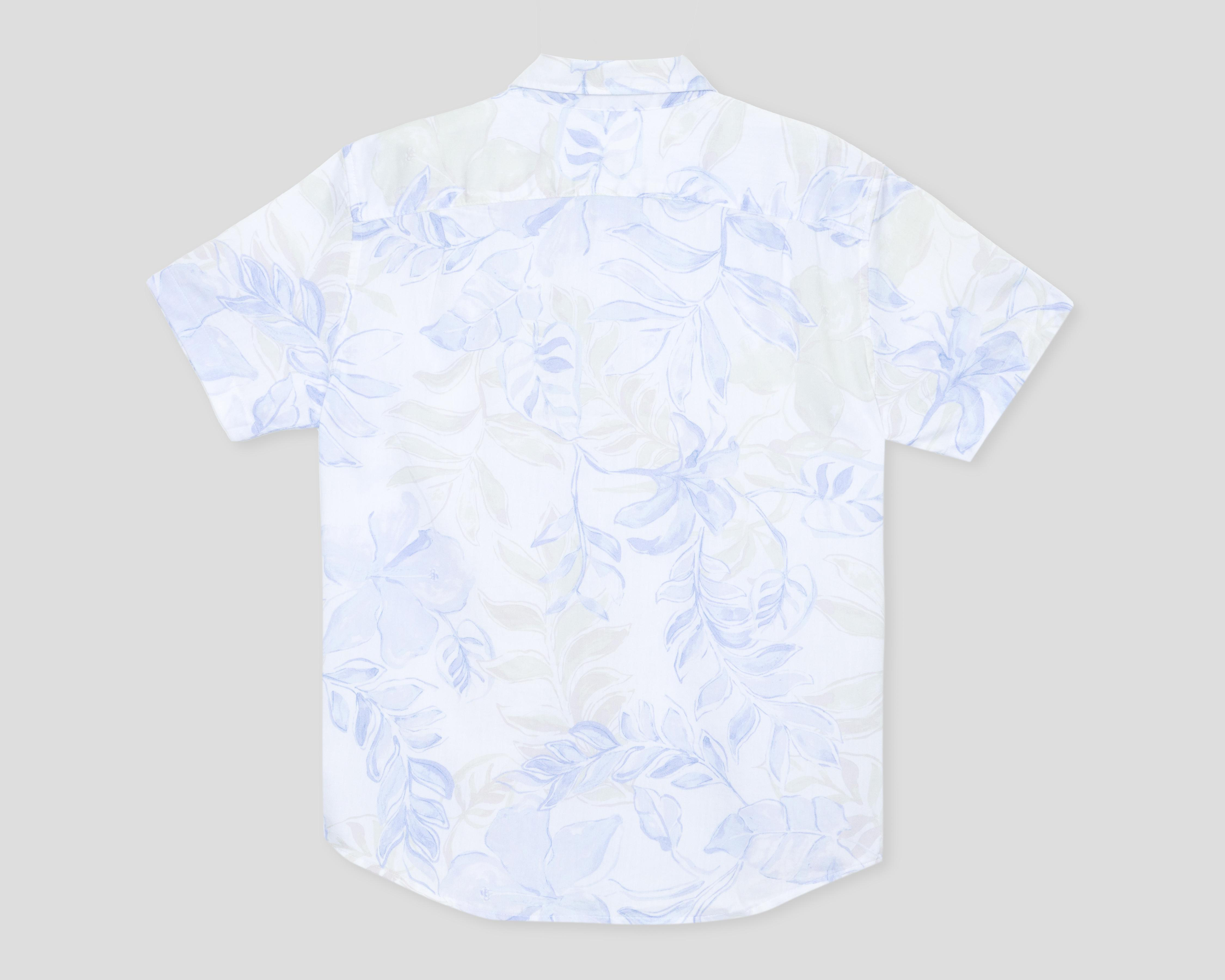 Foto 2 | Camisa Casual American Eagle Regular Floral para Hombre