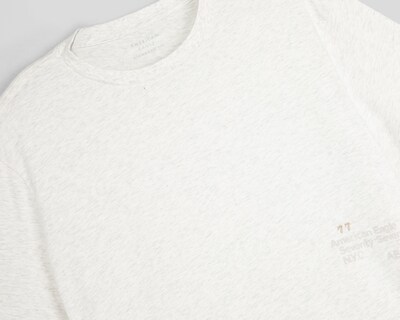 Foto 3 | Playera de Cuello Redondo Gris American Eagle para Hombre