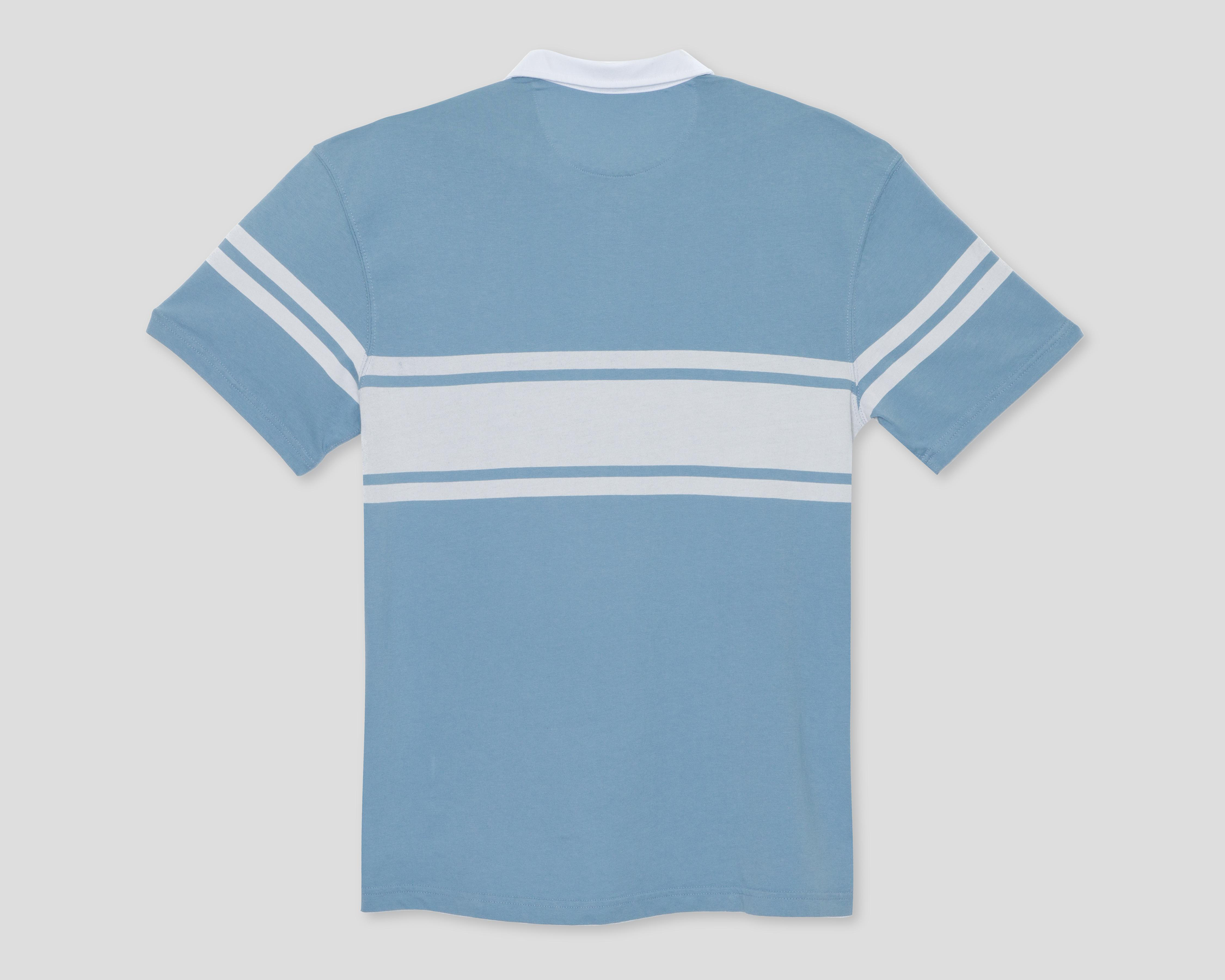 Foto 3 pulgar | Playera Polo American Eagle Outfitters Manga Corta Azul para Hombre