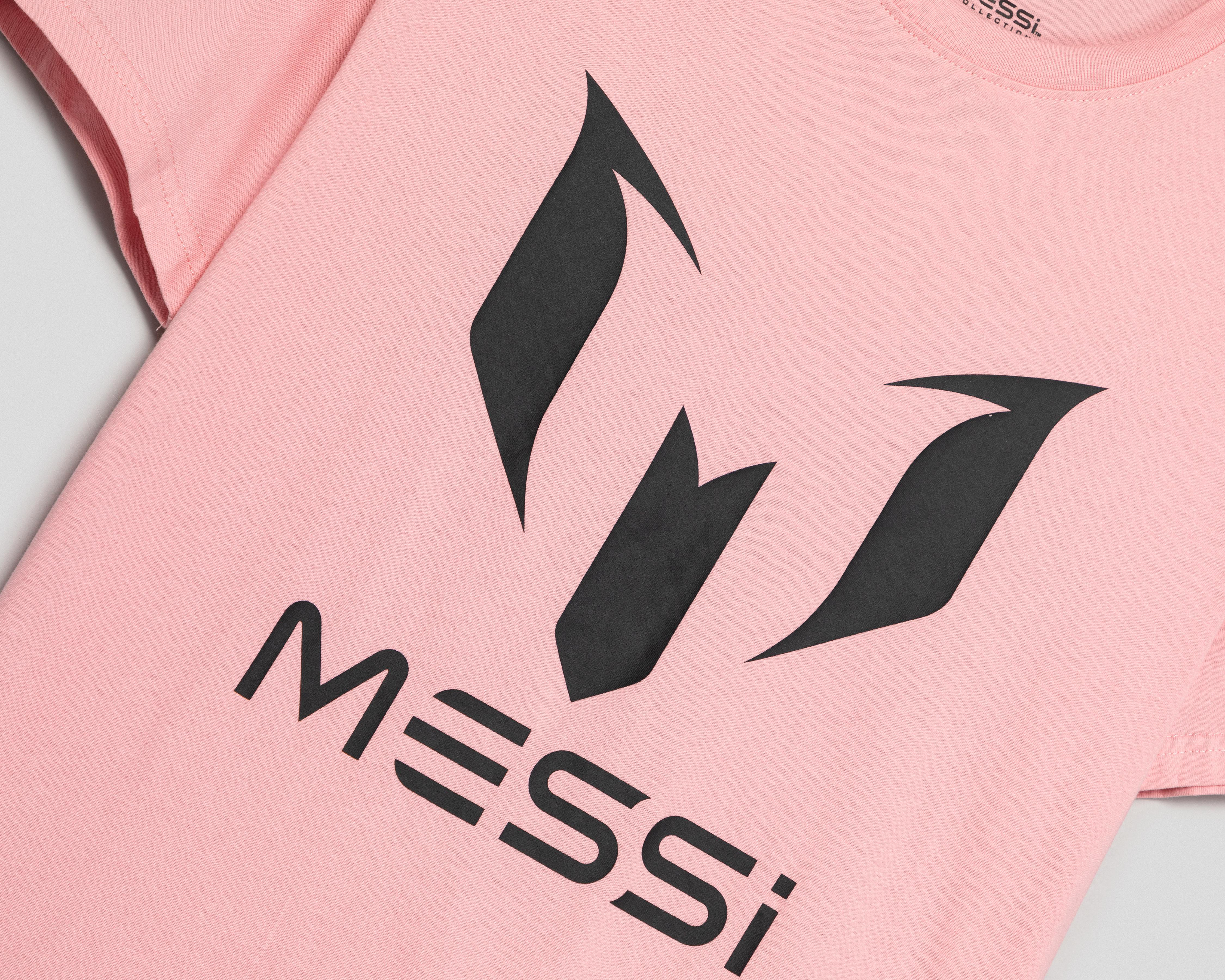 Foto 3 | Playera Messi Cuello Redondo para Hombre