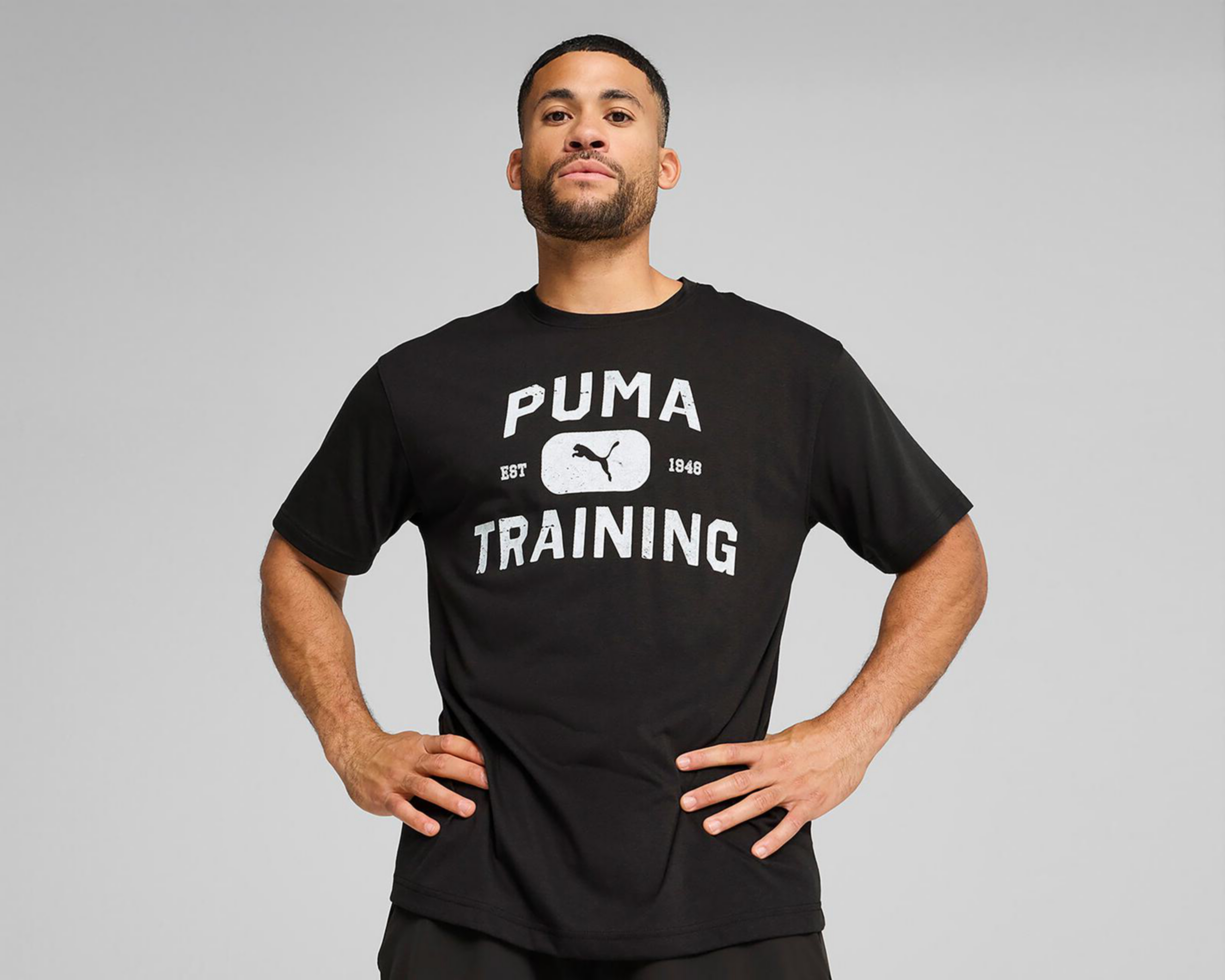 Foto 4 pulgar | Playera de Entrenamiento Puma Logotipo Graphics para Hombre