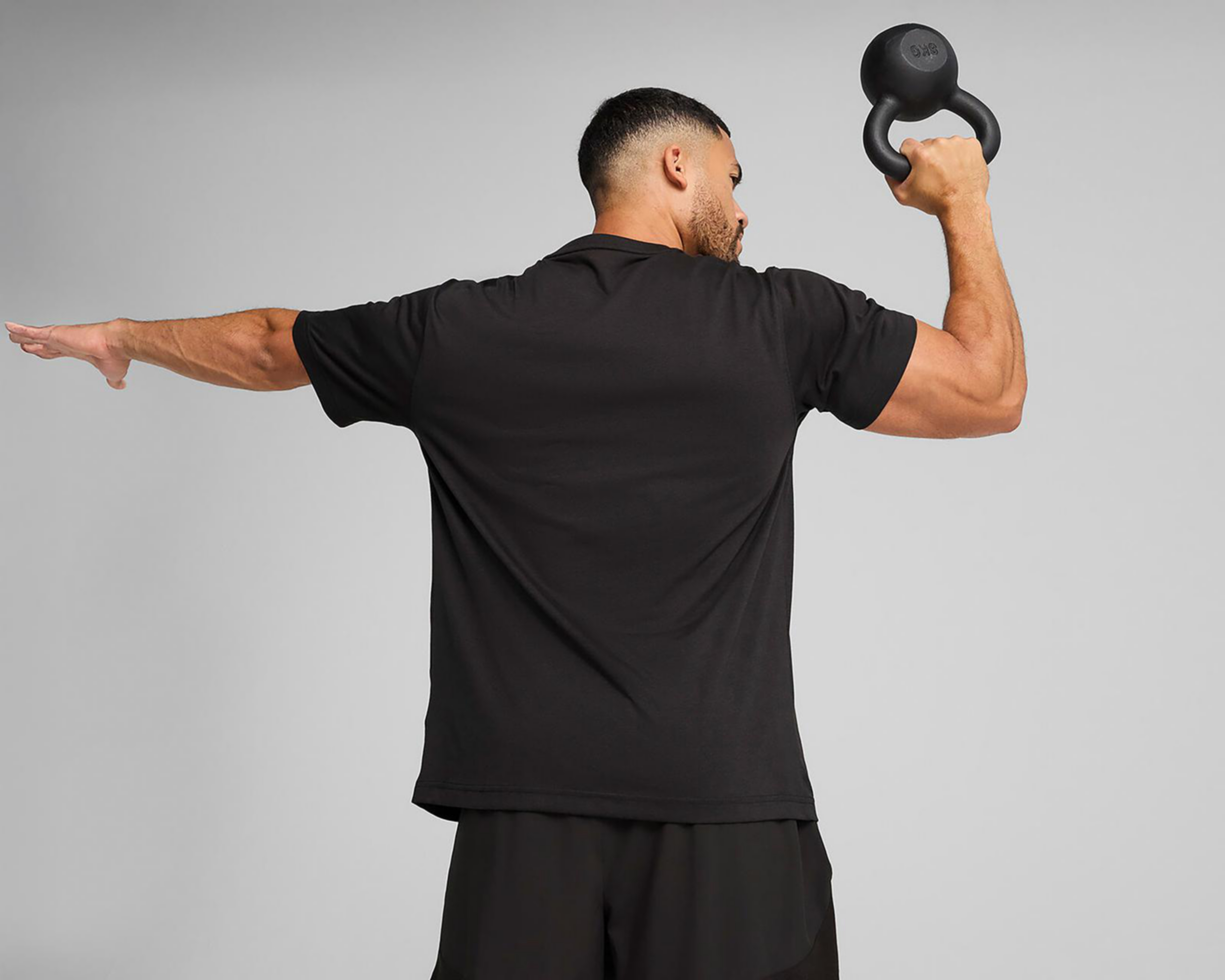 Foto 4 | Playera de Entrenamiento Puma Logotipo Graphics para Hombre