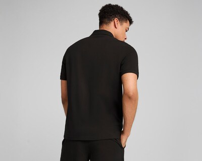Foto 4 | Playera Polo Puma Manga Corta Negra para Hombre