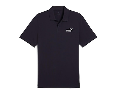 Foto 1 | Playera Polo Puma Manga Corta Azul Marino para Hombre
