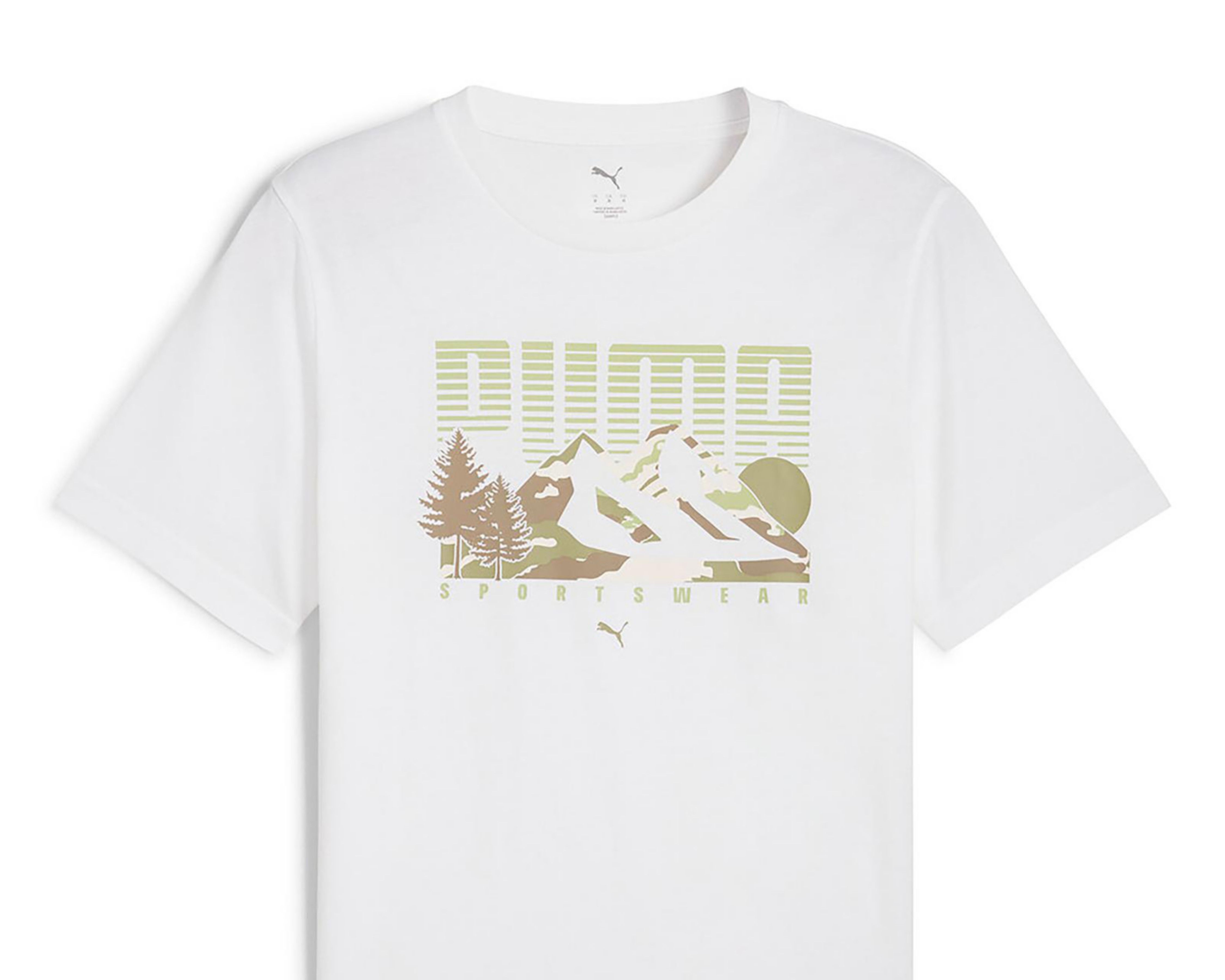 Foto 4 pulgar | Playera Puma Graphics Mountain Tee Cuello Redondo para Hombre