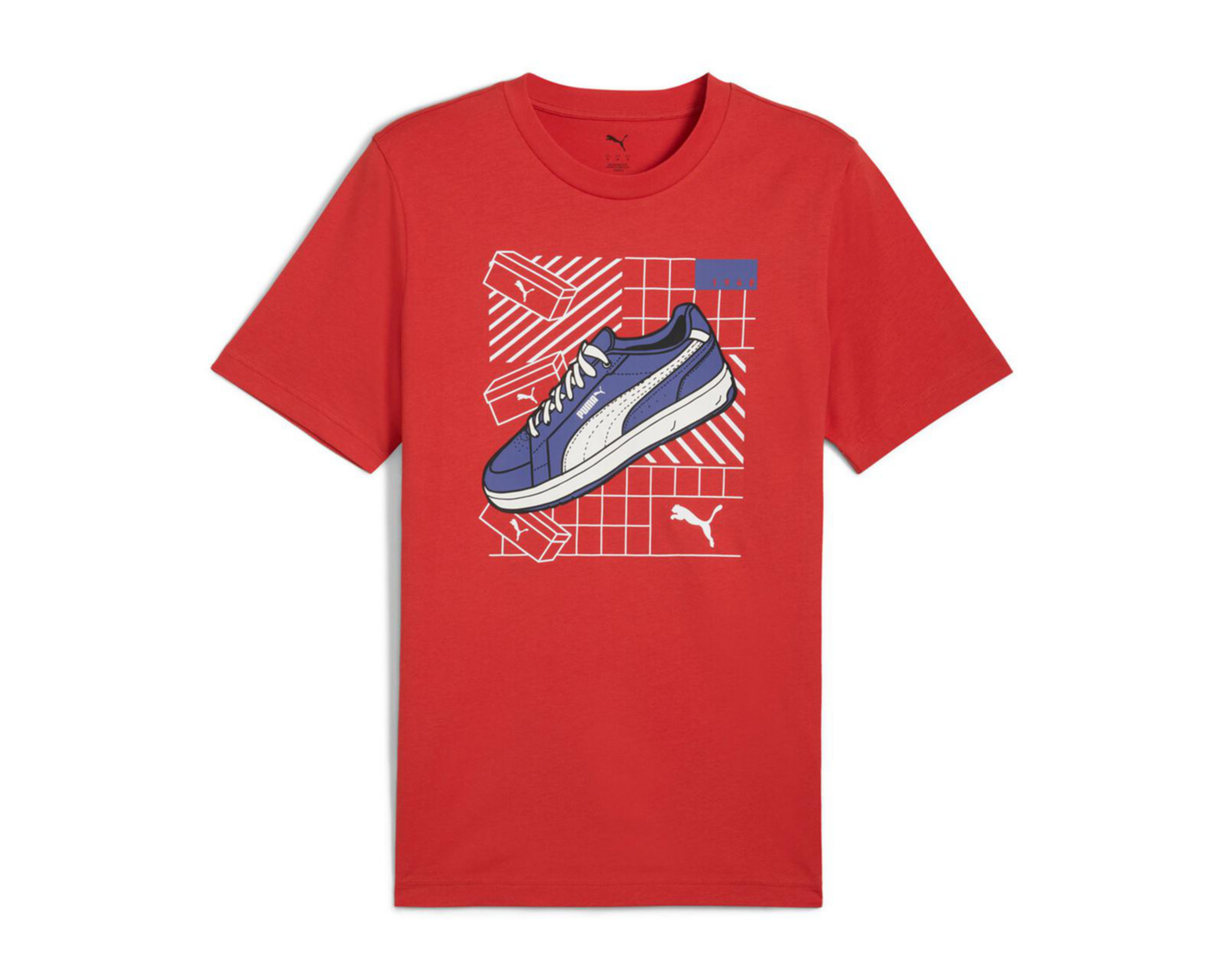 Foto 2 pulgar | Playera Puma Graphics Sneaker Tee Cuello Redondo para Hombre