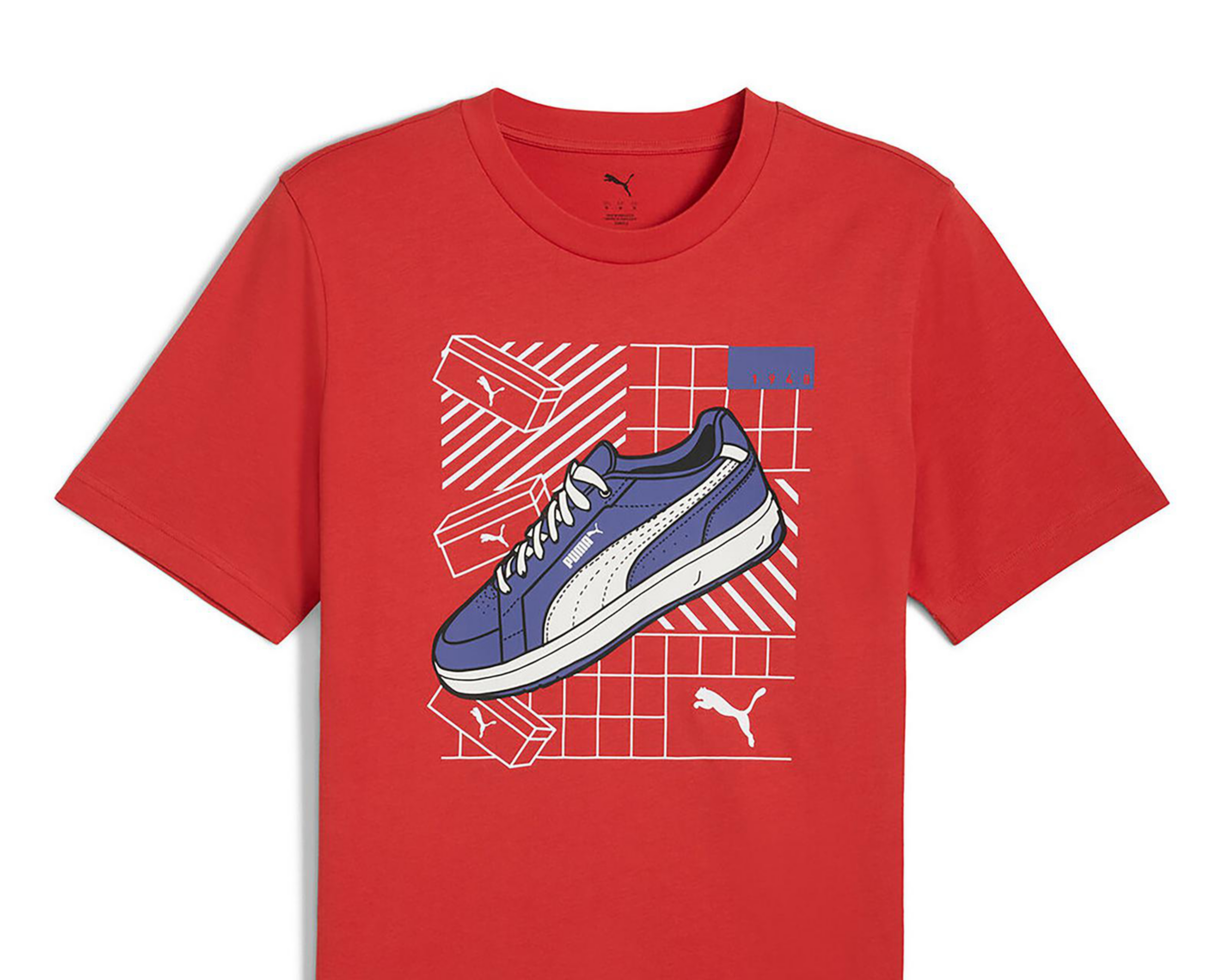 Foto 4 pulgar | Playera Puma Graphics Sneaker Tee Cuello Redondo para Hombre