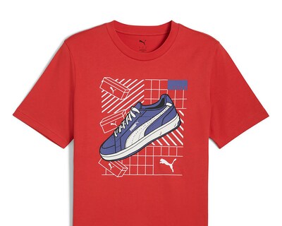 Foto 3 | Playera Puma Graphics Sneaker Tee Cuello Redondo para Hombre