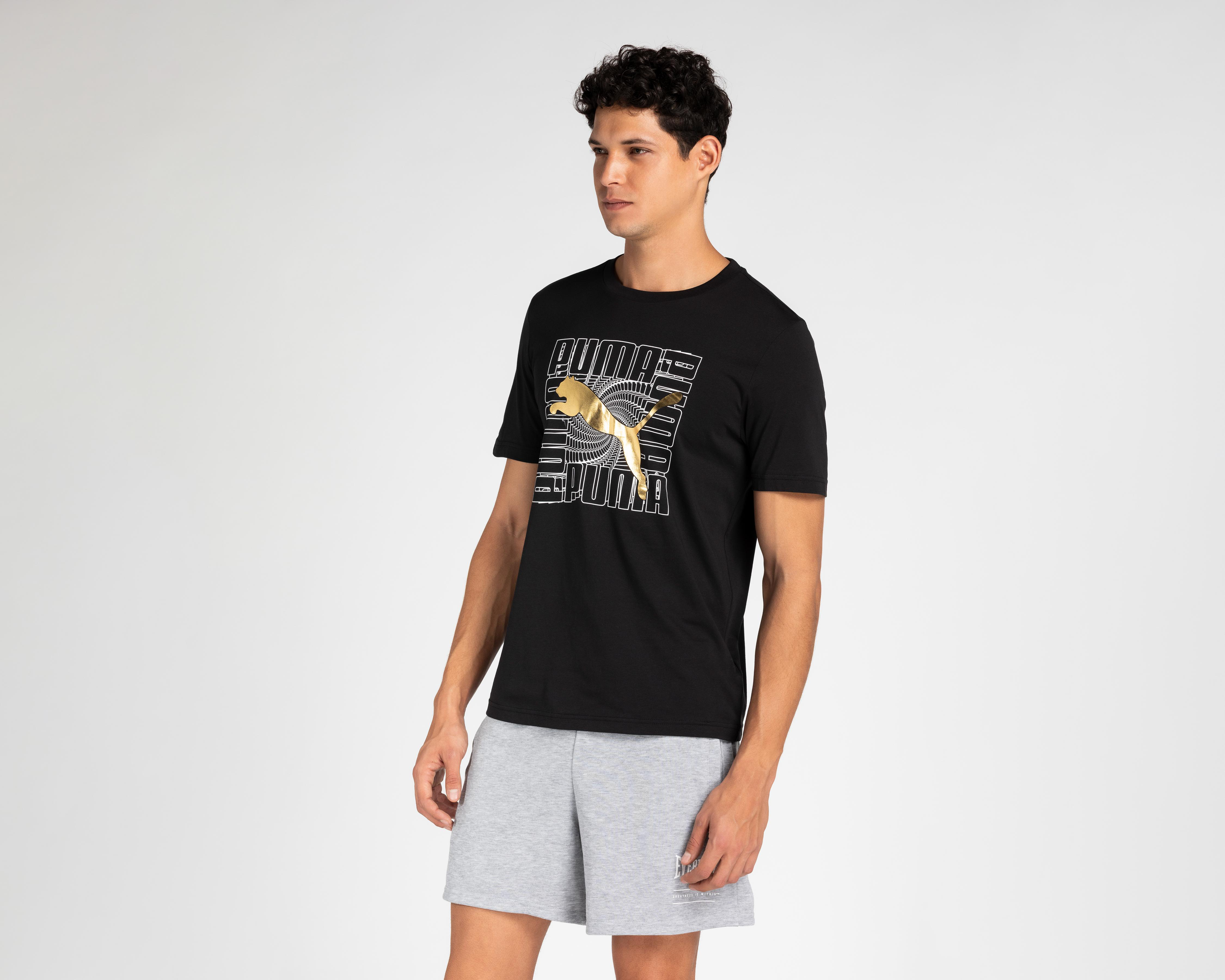 Foto 1 | Playera Puma Cuello Redondo