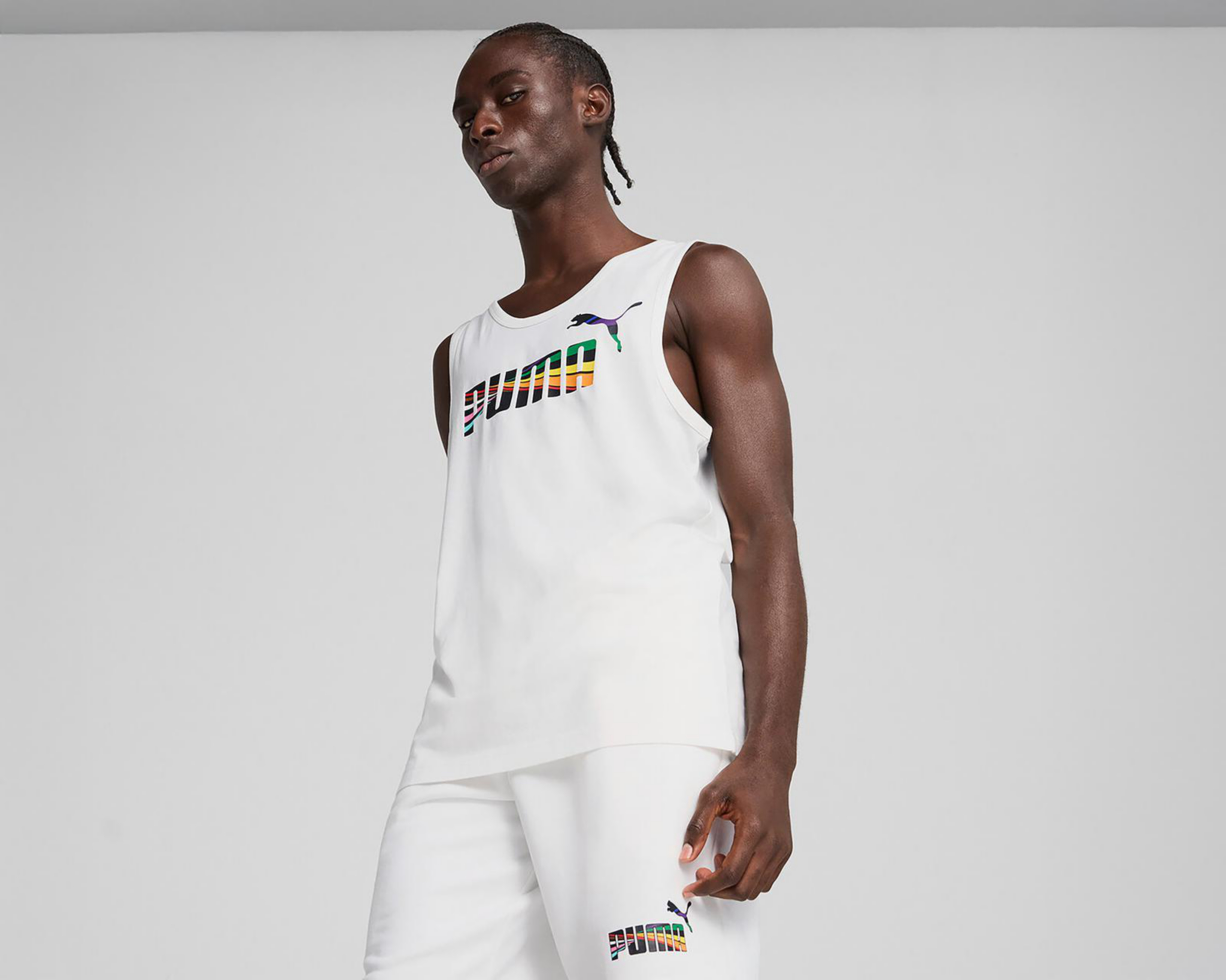 Foto 4 pulgar | Playera sin Mangas Puma Love United Tank para Hombre