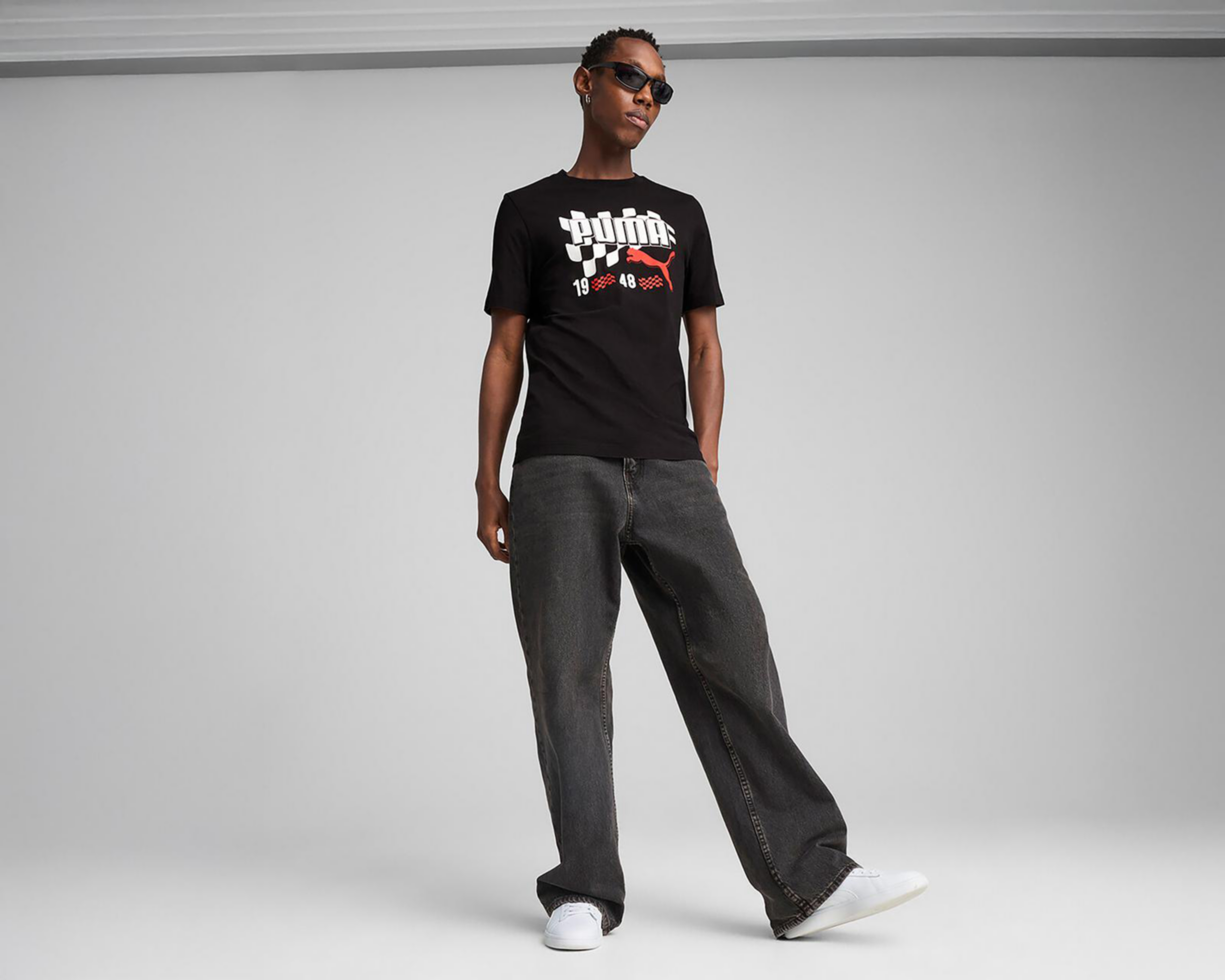 Foto 6 pulgar | Playera Puma Graphics Moto Flag para Hombre