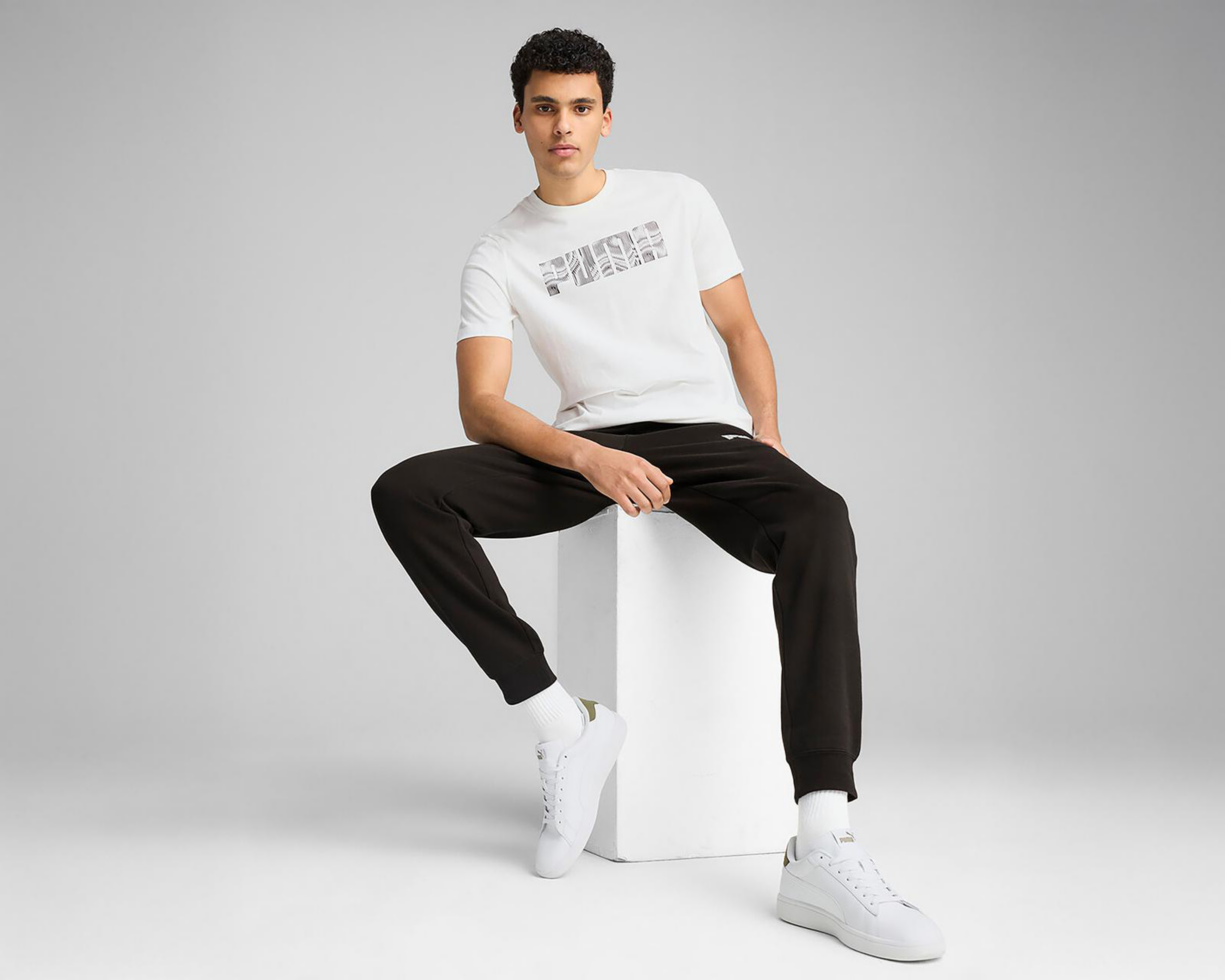 Foto 6 pulgar | Playera Deportiva Puma Mass Merchants Tee para Hombre