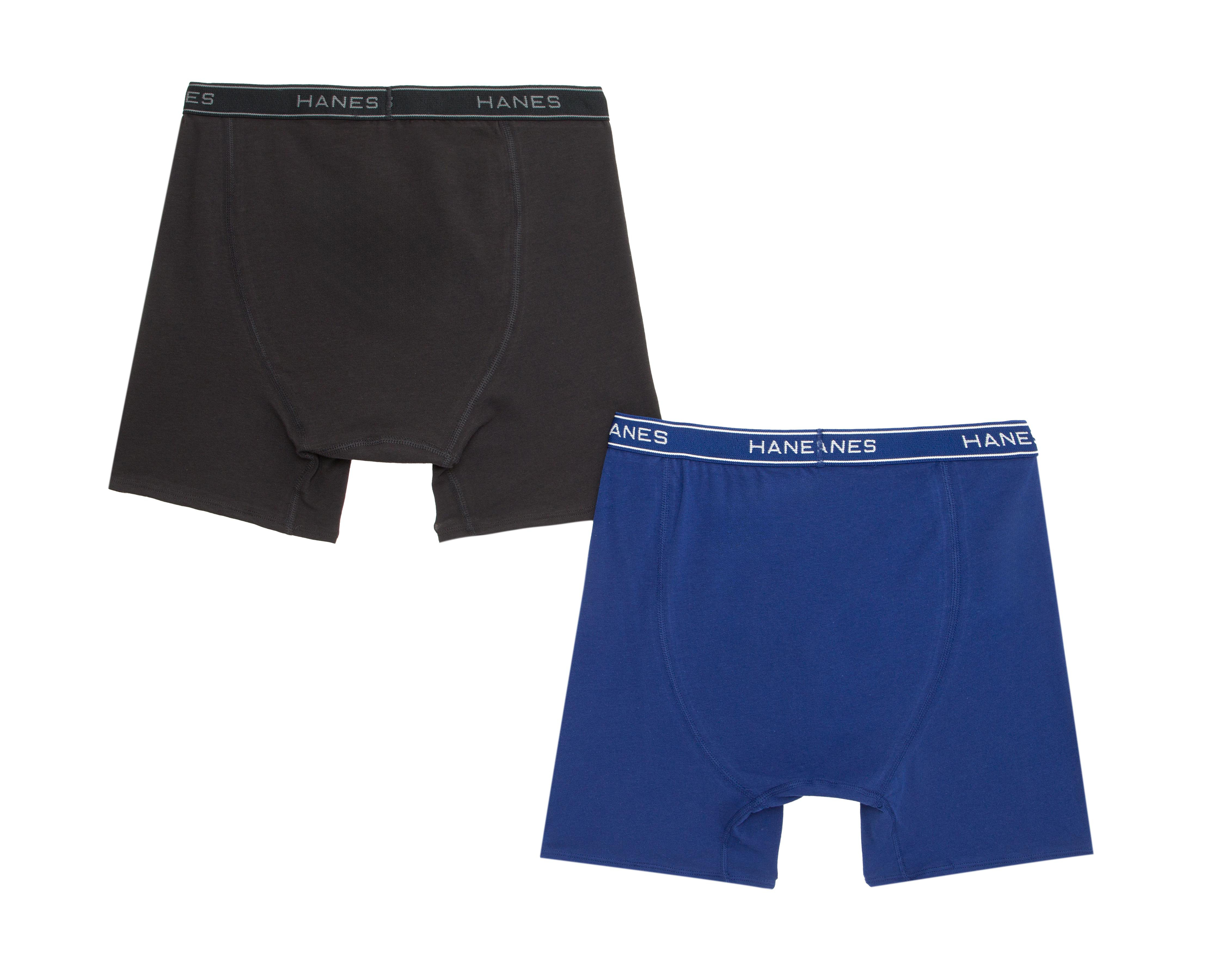 Foto 2 | Bóxer Largo Hanes para Hombre 2 Piezas