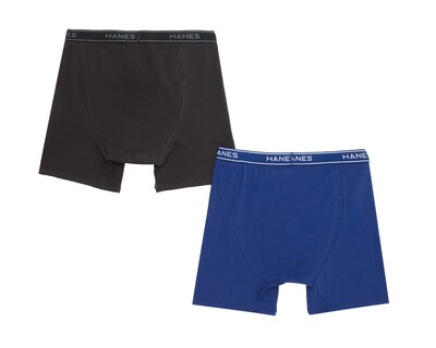 Foto 2 | Bóxer Largo Hanes para Hombre 2 Piezas