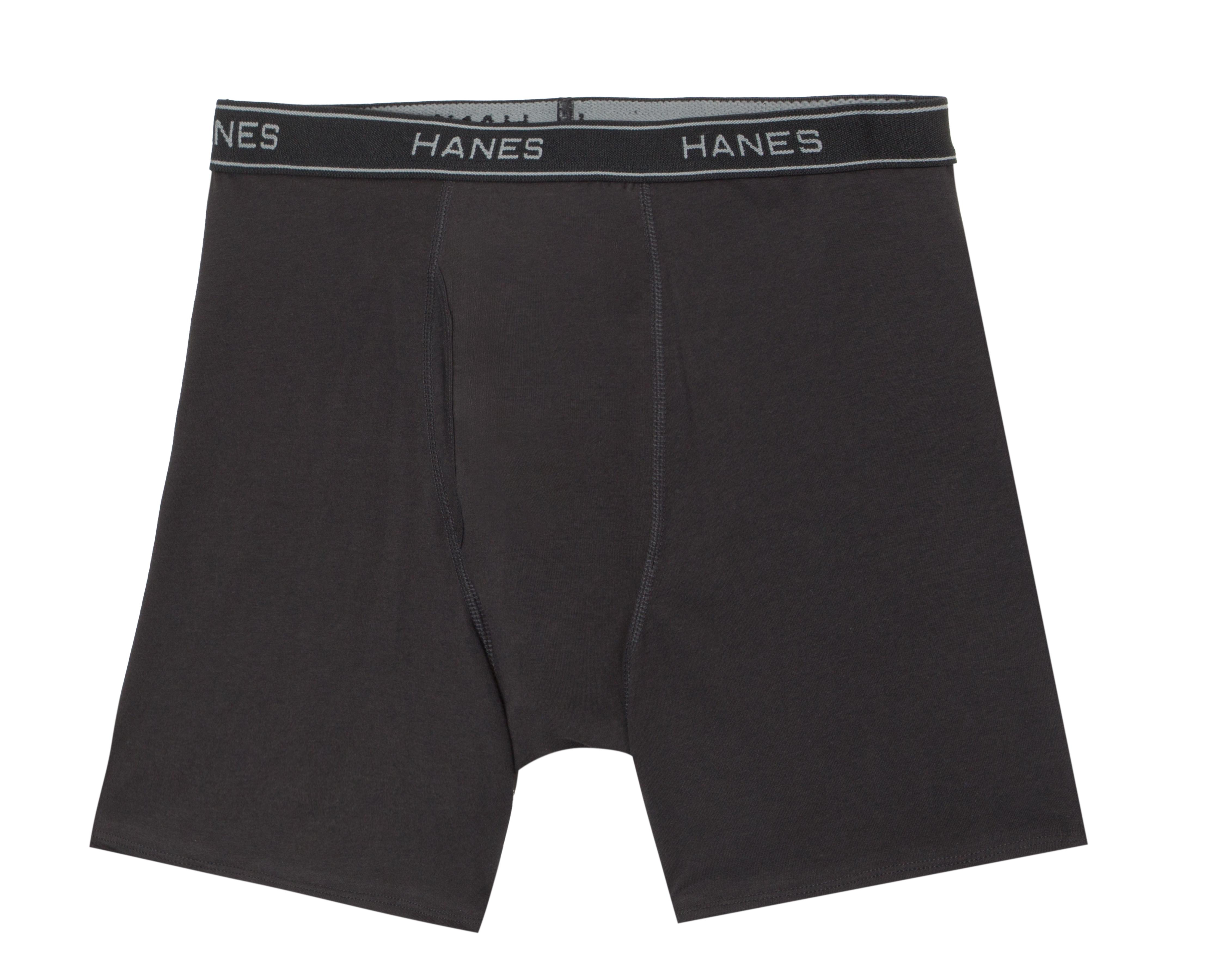 Bóxer Largo Hanes Negro para Hombre