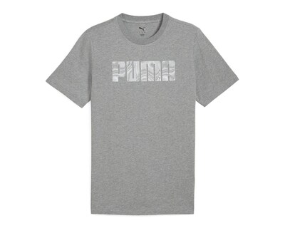 Foto 1 | Playera Cuello Redondo Puma Mass Merchants Gris para Hombre