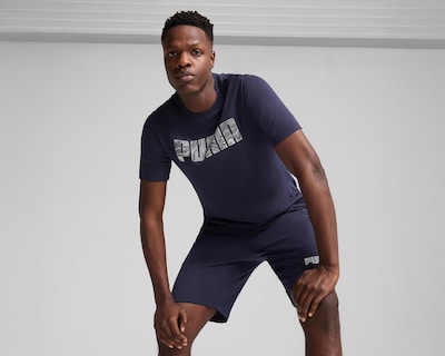 Foto 3 | Playera Deportiva Puma Mass Merchants Tee para Hombre