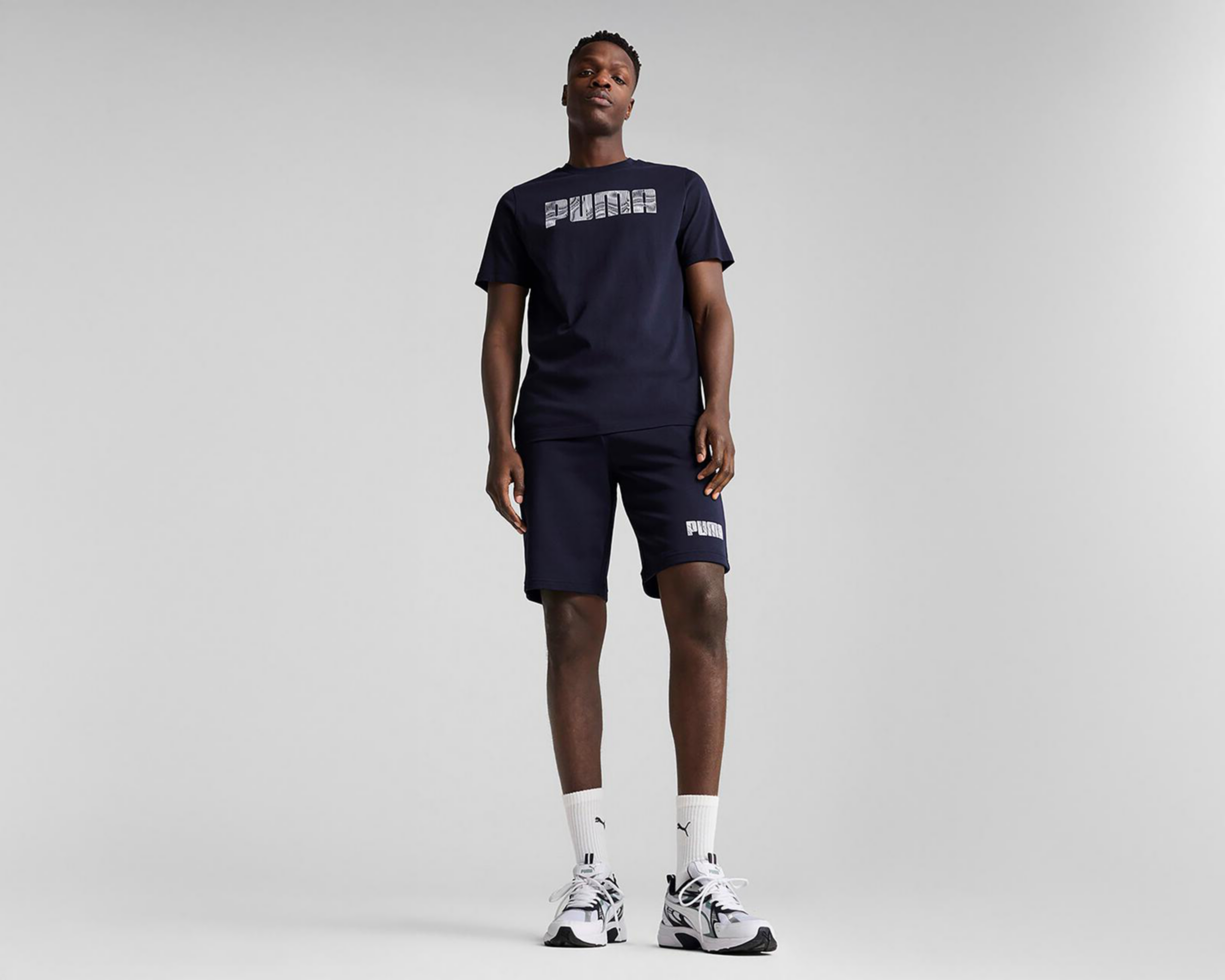 Foto 6 pulgar | Playera Deportiva Puma Mass Merchants Tee para Hombre