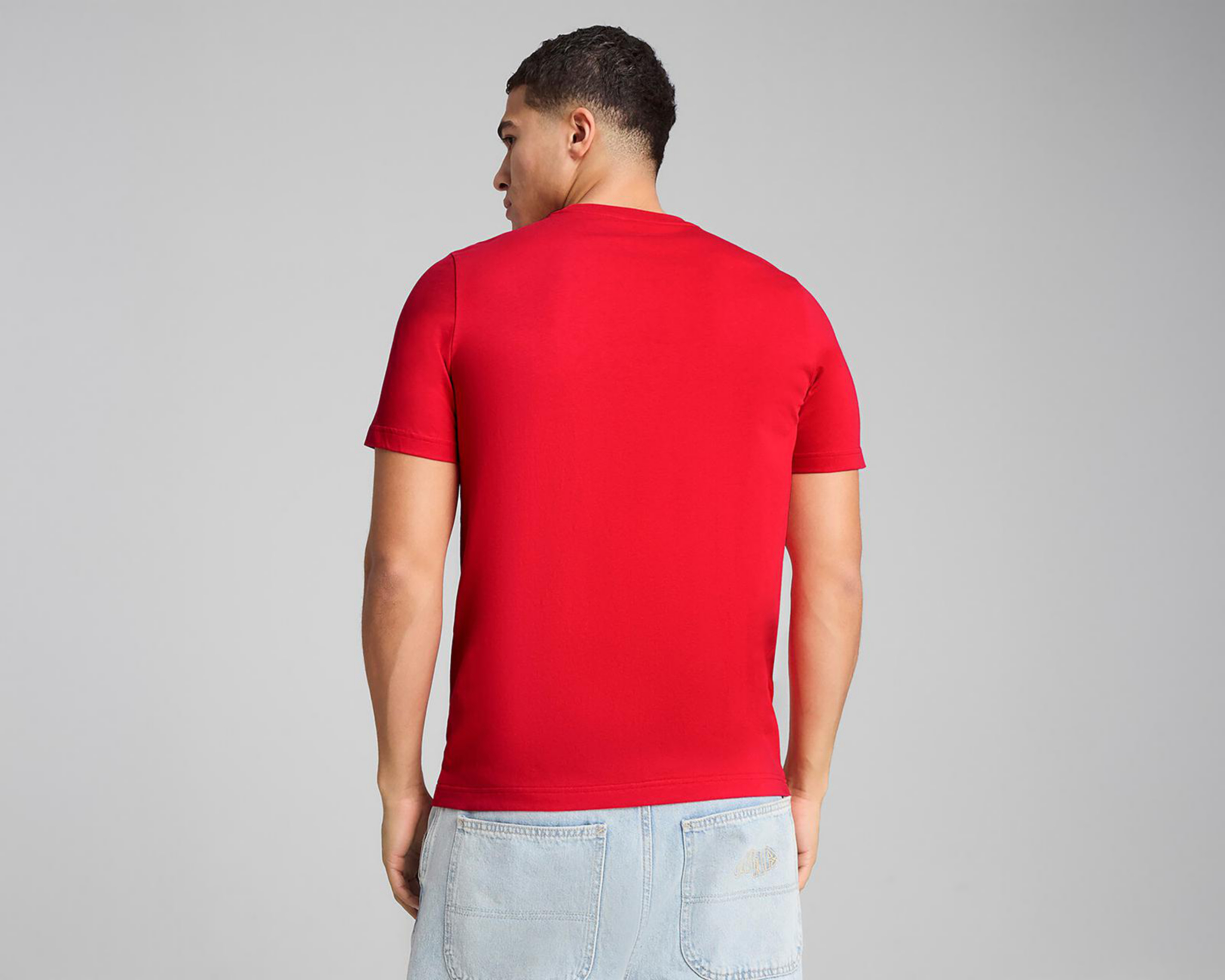 Foto 5 pulgar | Playera Deportiva Puma Mass Merchants Tee para Hombre