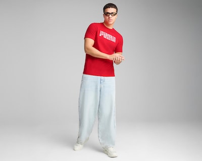 Foto 5 | Playera Deportiva Puma Mass Merchants Tee para Hombre