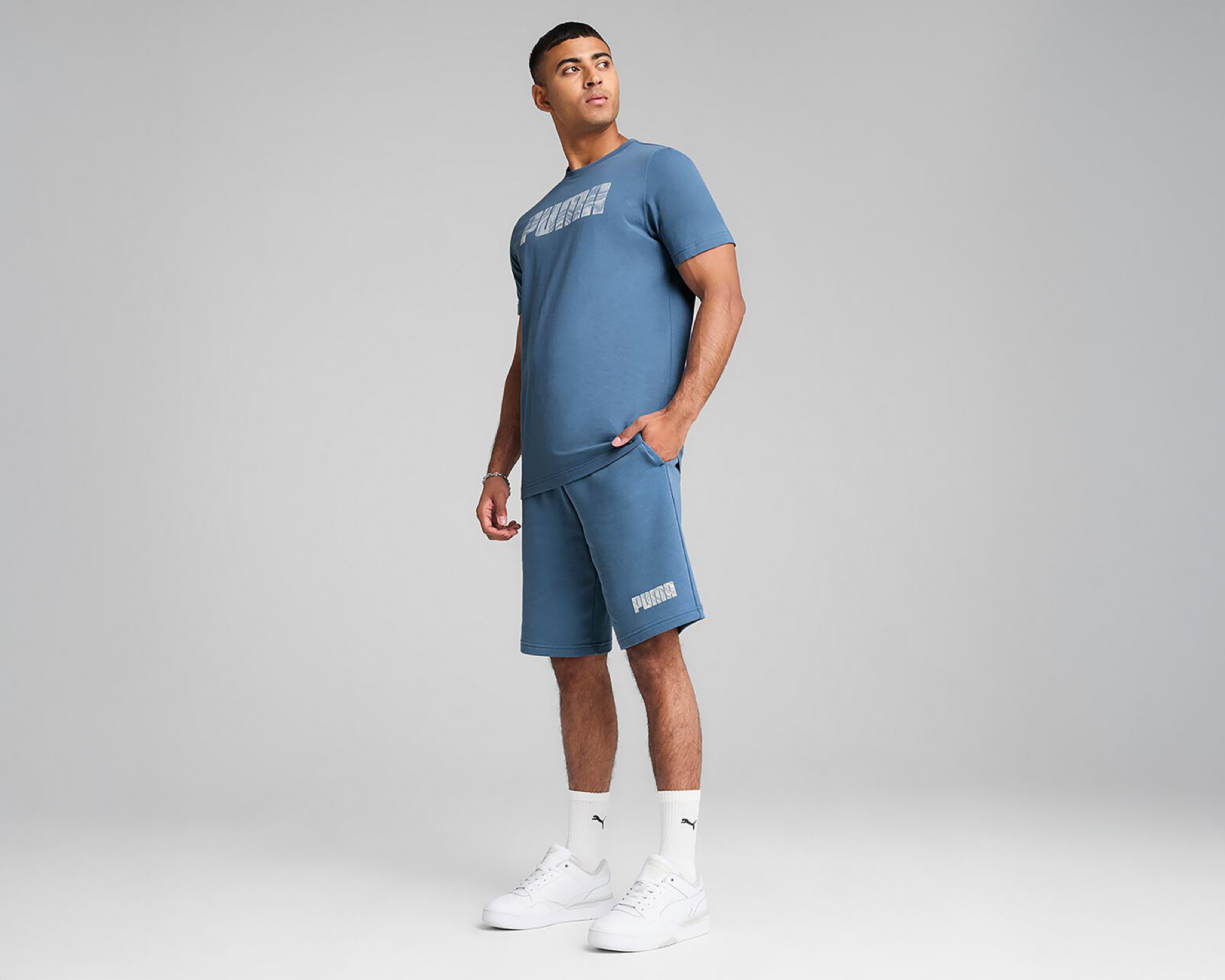 Foto 6 pulgar | Playera Deportiva Puma Mass Merchants para Hombre