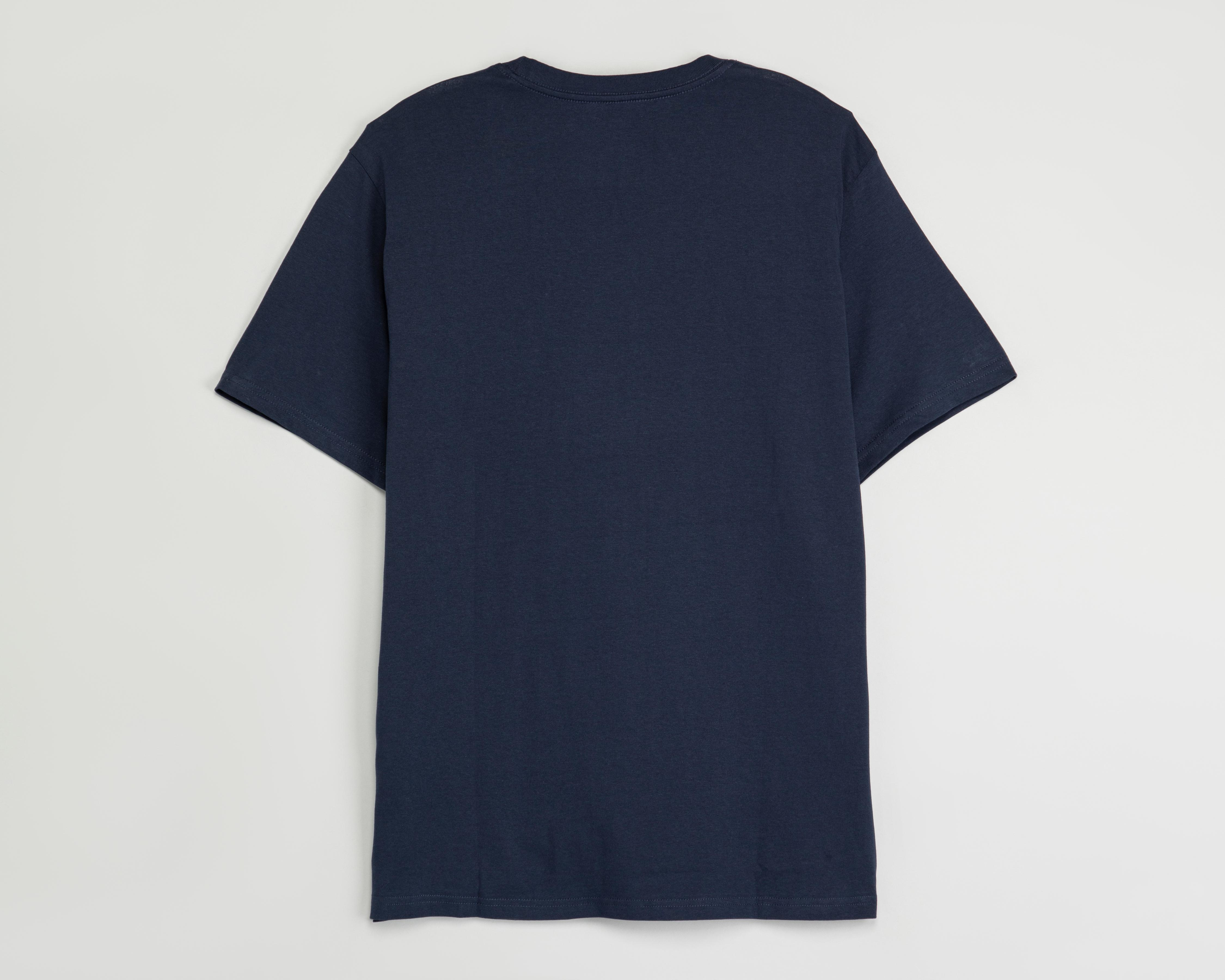 Foto 3 pulgar | Playera de Cuello Redondo Azul Levi's para Hombre