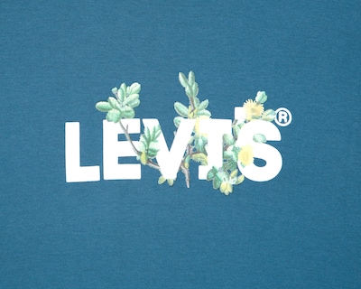 Foto 3 | Playera de Cuello Redondo Azul Levi's para Hombre