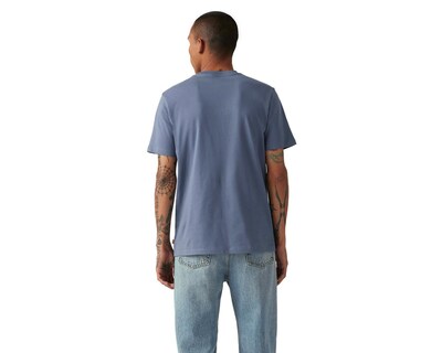 Foto 2 | Playera Levi's Azul Cuello Redondo para Hombre