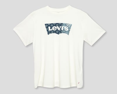 Foto 1 | Playera de Cuello Redondo Levi's Blanca para Hombre