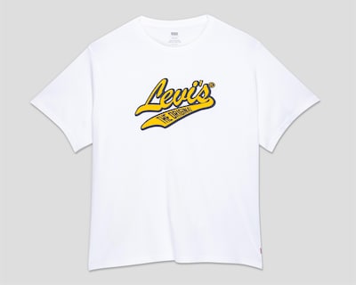 Foto 1 | Playera de Cuello Redondo Blanca Levi's para Hombre