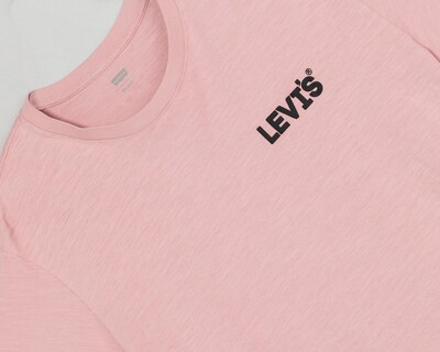 Foto 3 | Playera de Cuello Redondo Rosa Levi's para Hombre