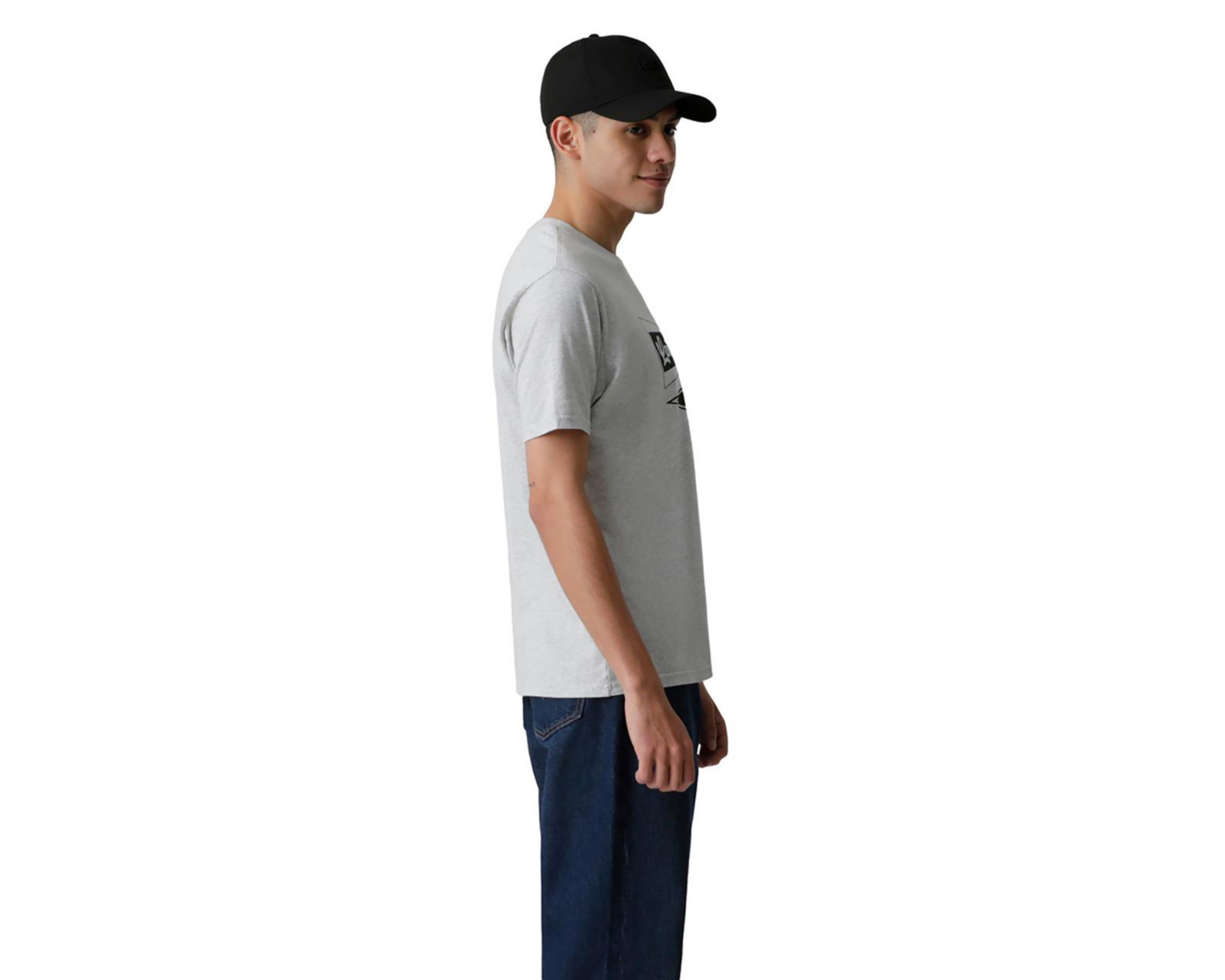 Foto 2 | Playera Levi's Gris Cuello Redondo para Hombre