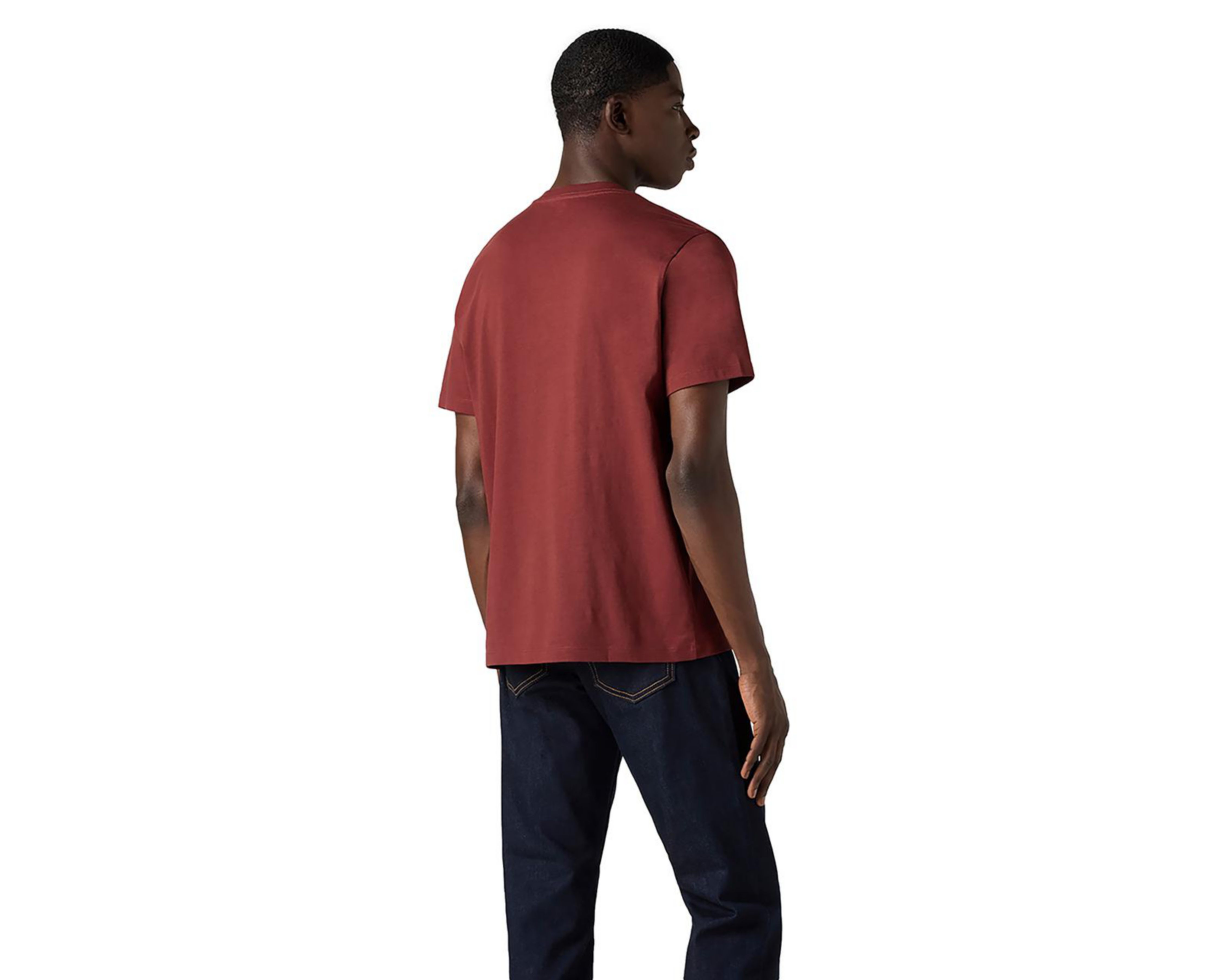 Foto 3 pulgar | Playera Levi's Vino Cuello Redondo para Hombre