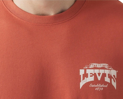 Foto 3 | Playera Levi's Anaranjada Cuello Redondo para Hombre