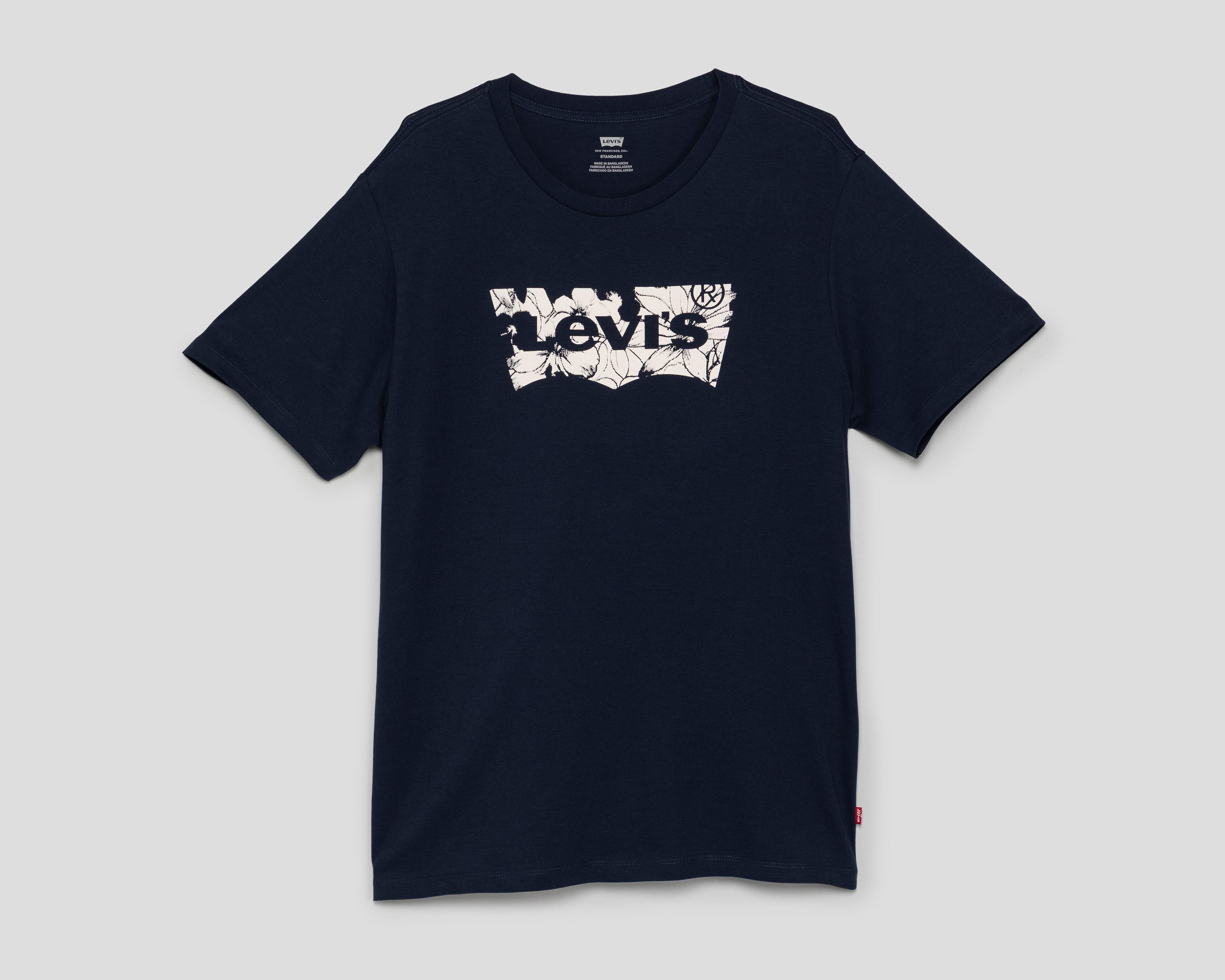 Foto 1 | Playera de Cuello Redondo Azul Levi's para Hombre