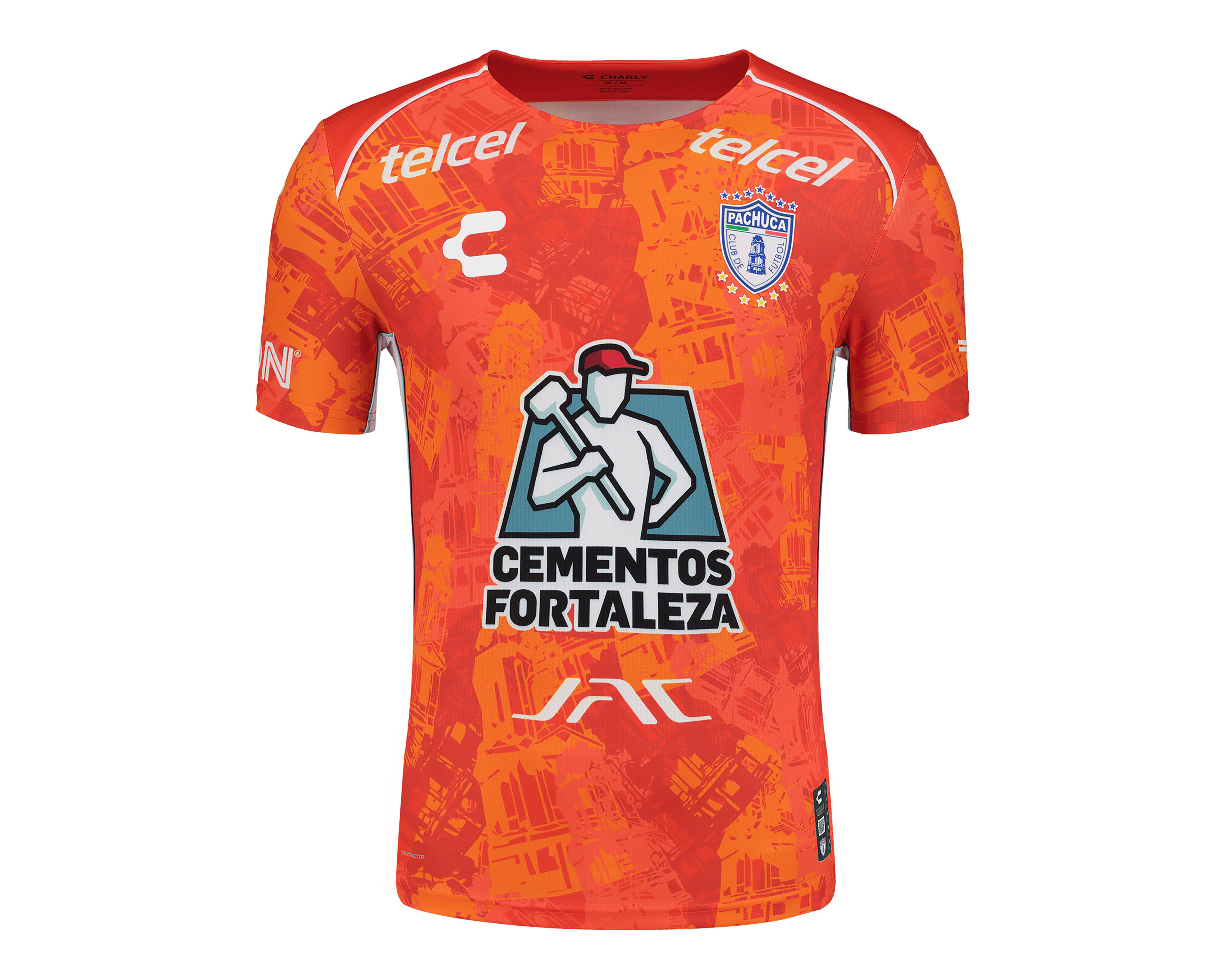 Jersey Charly CF Pachuca Visitante 24/25 para Hombre