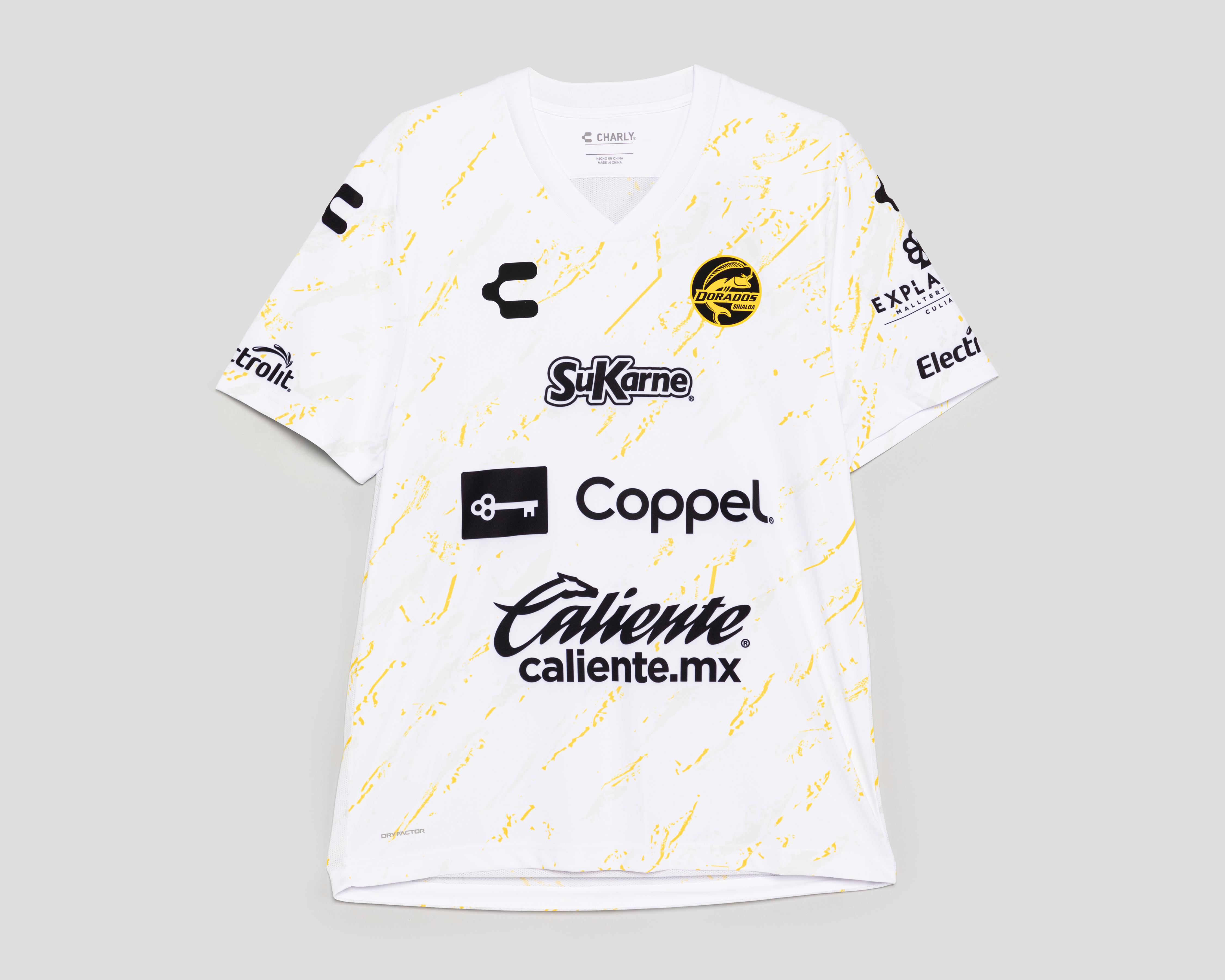 Jersey Charly Dorados Visitante 2024-2025 para Hombre