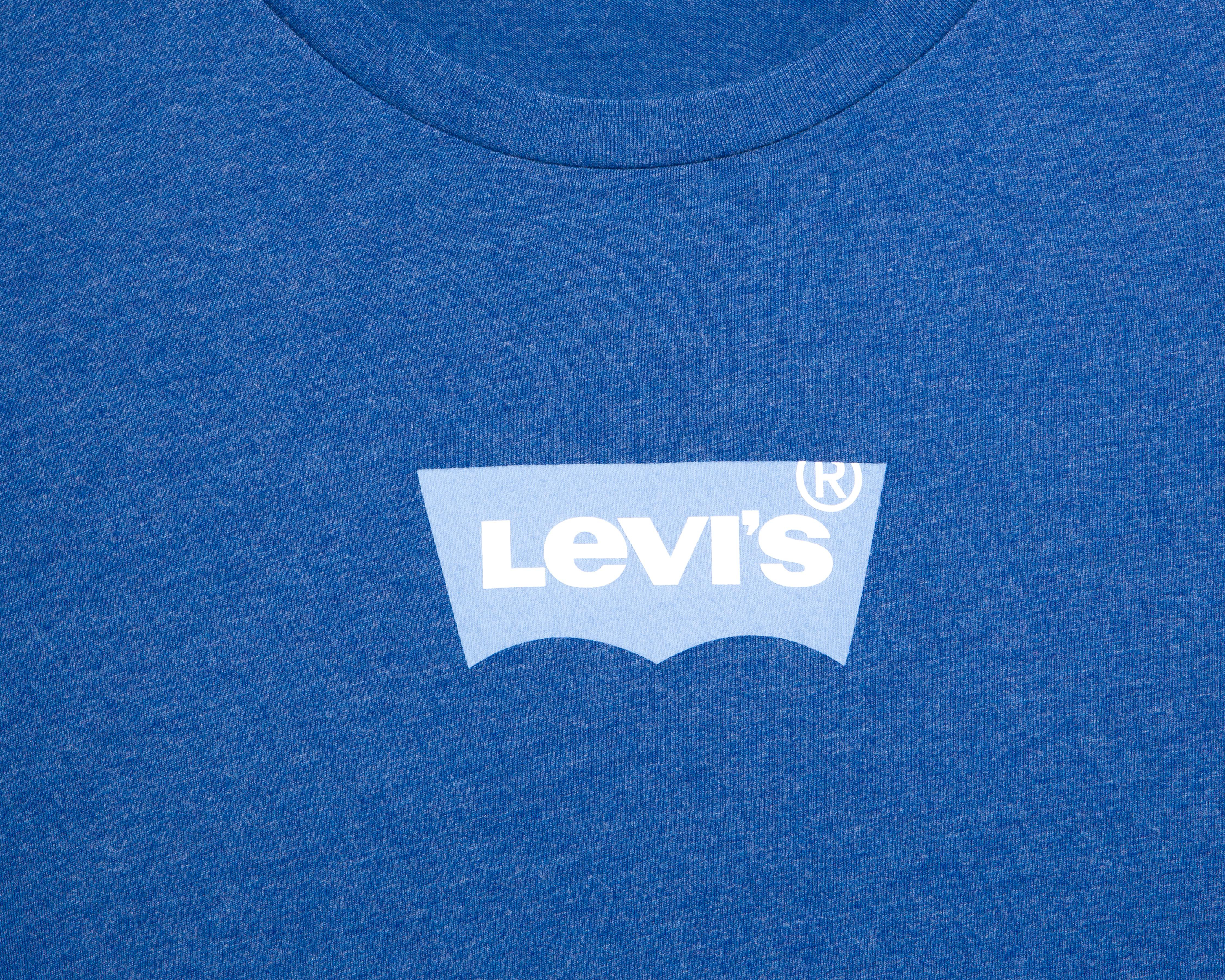 Foto 3 | Playera de Cuello Redondo Azul Levi's para Hombre