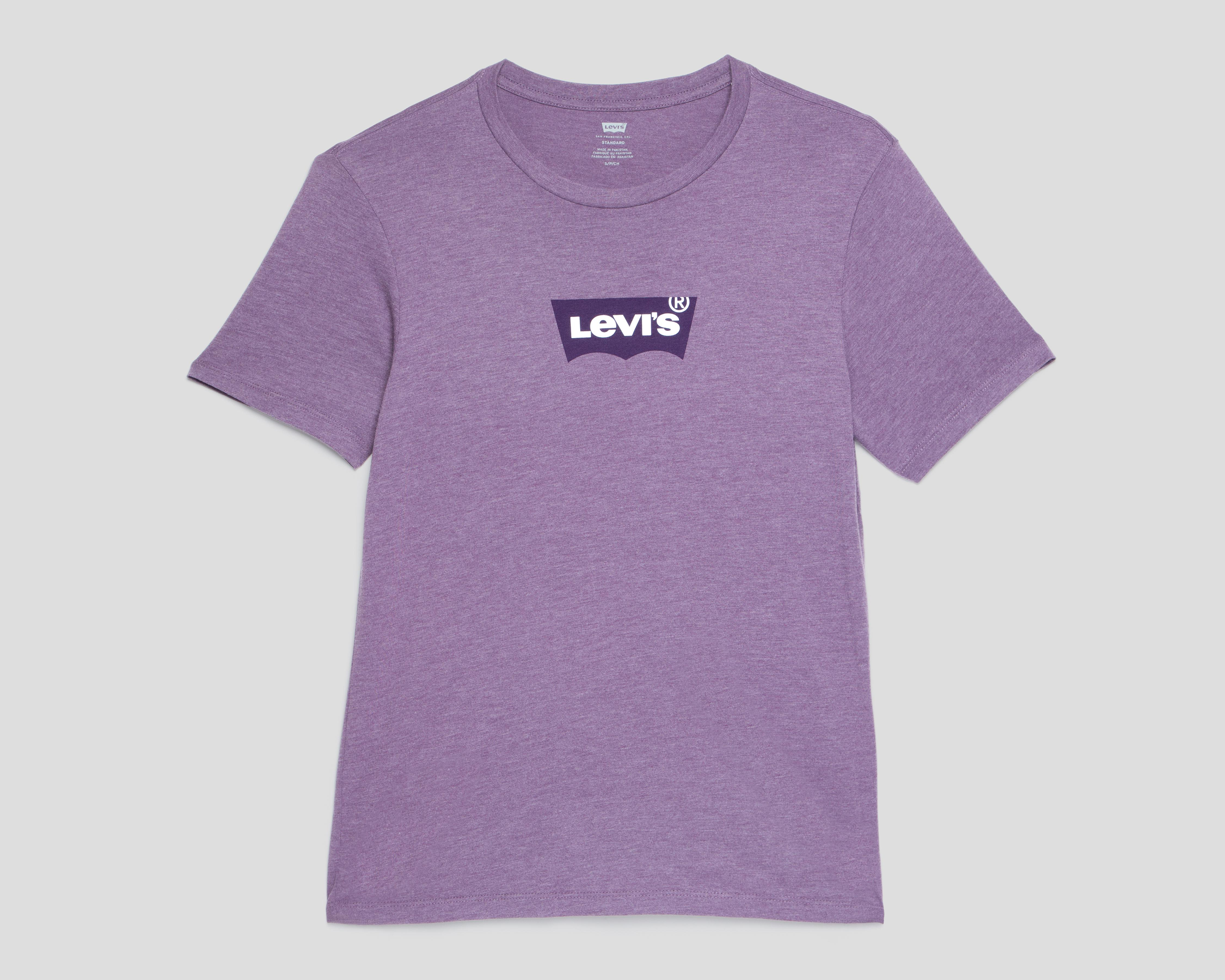 Playera de Cuello Redondo Morada Levi's para Hombre