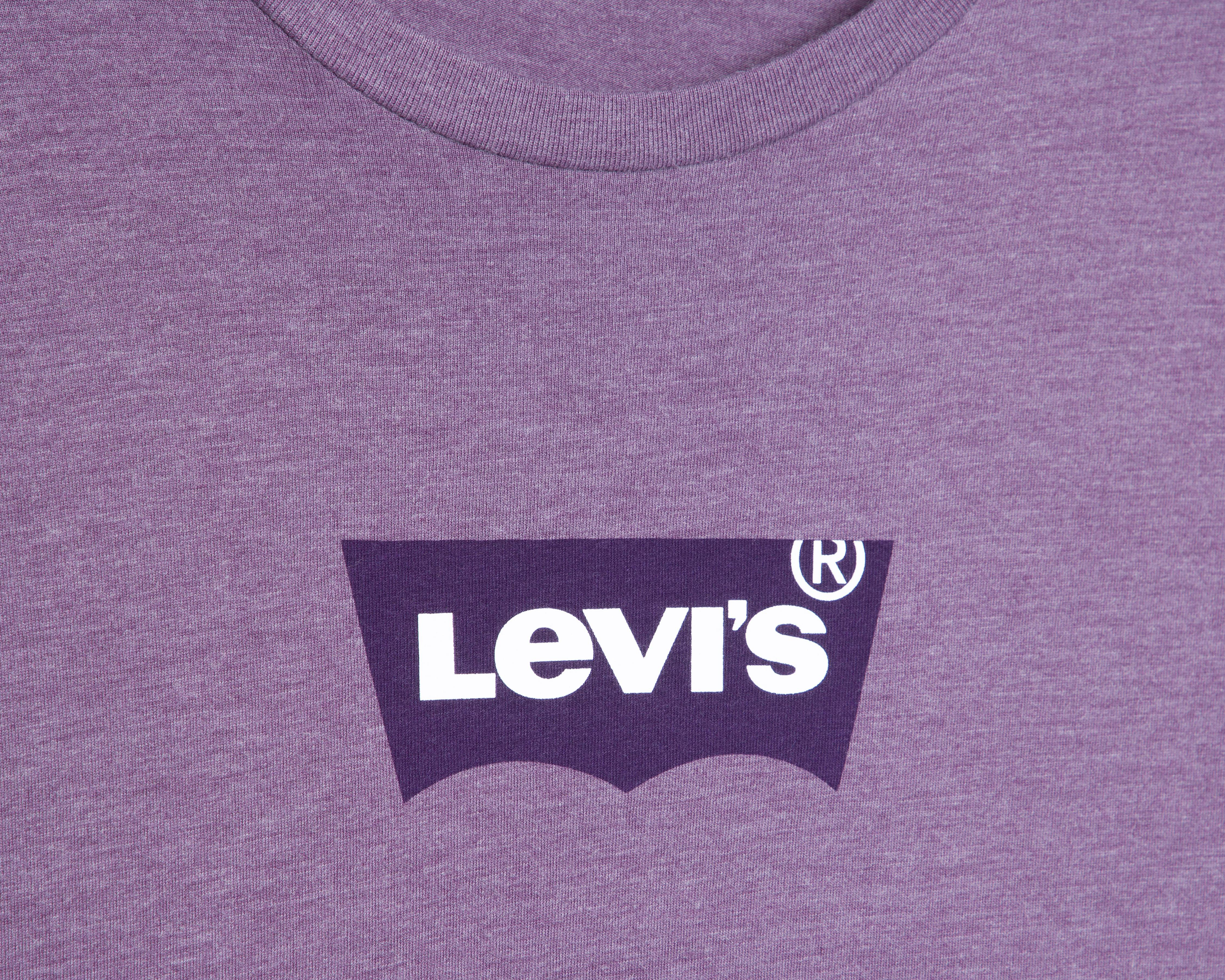 Foto 3 | Playera de Cuello Redondo Morada Levi's para Hombre