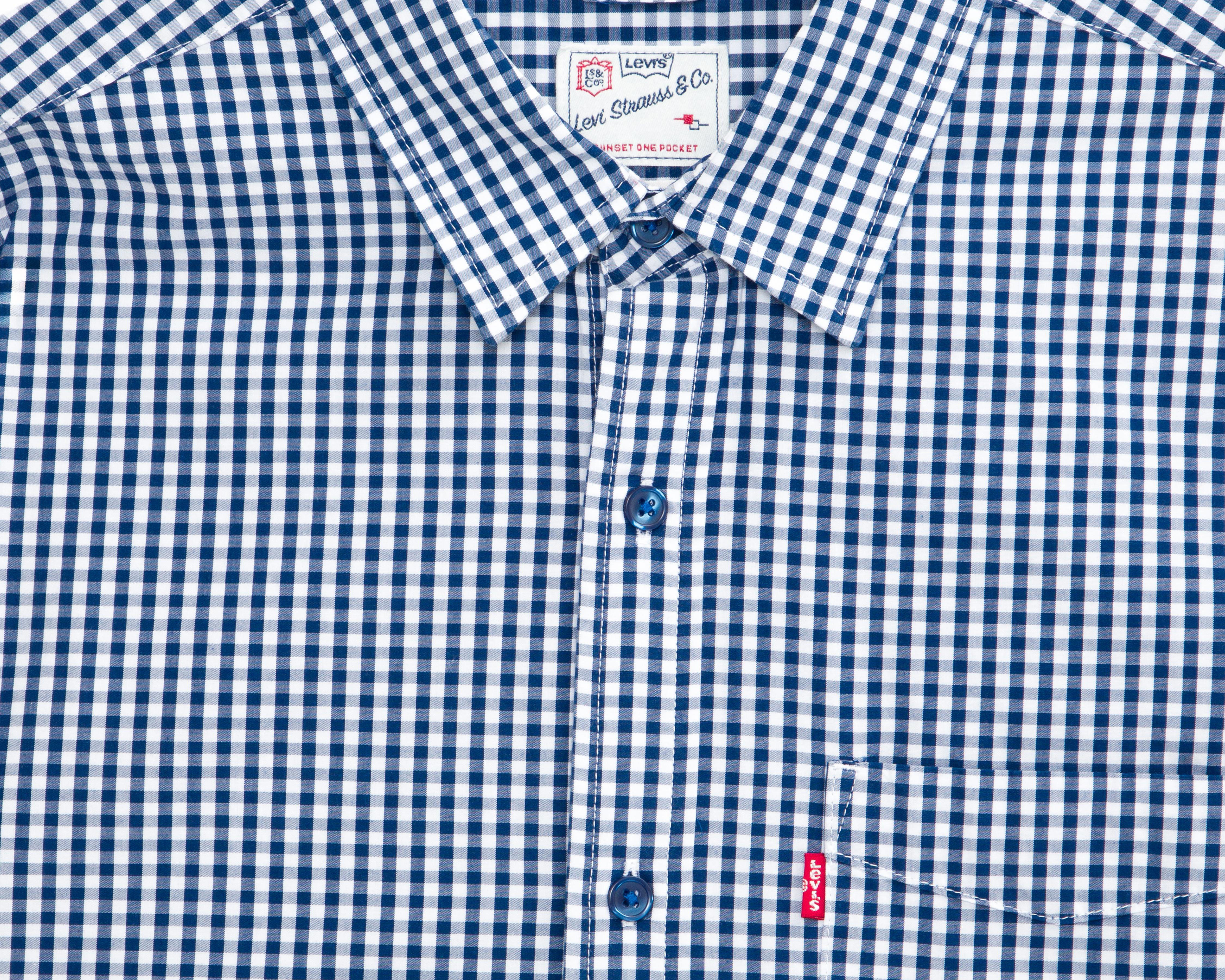 Foto 3 | Camisa Casual de Algodón Levi's Regular a Cuadros para Hombre