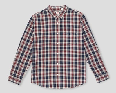 Foto 1 | Camisa Casual de Algodón Levi's Regular a Cuadros para Hombre